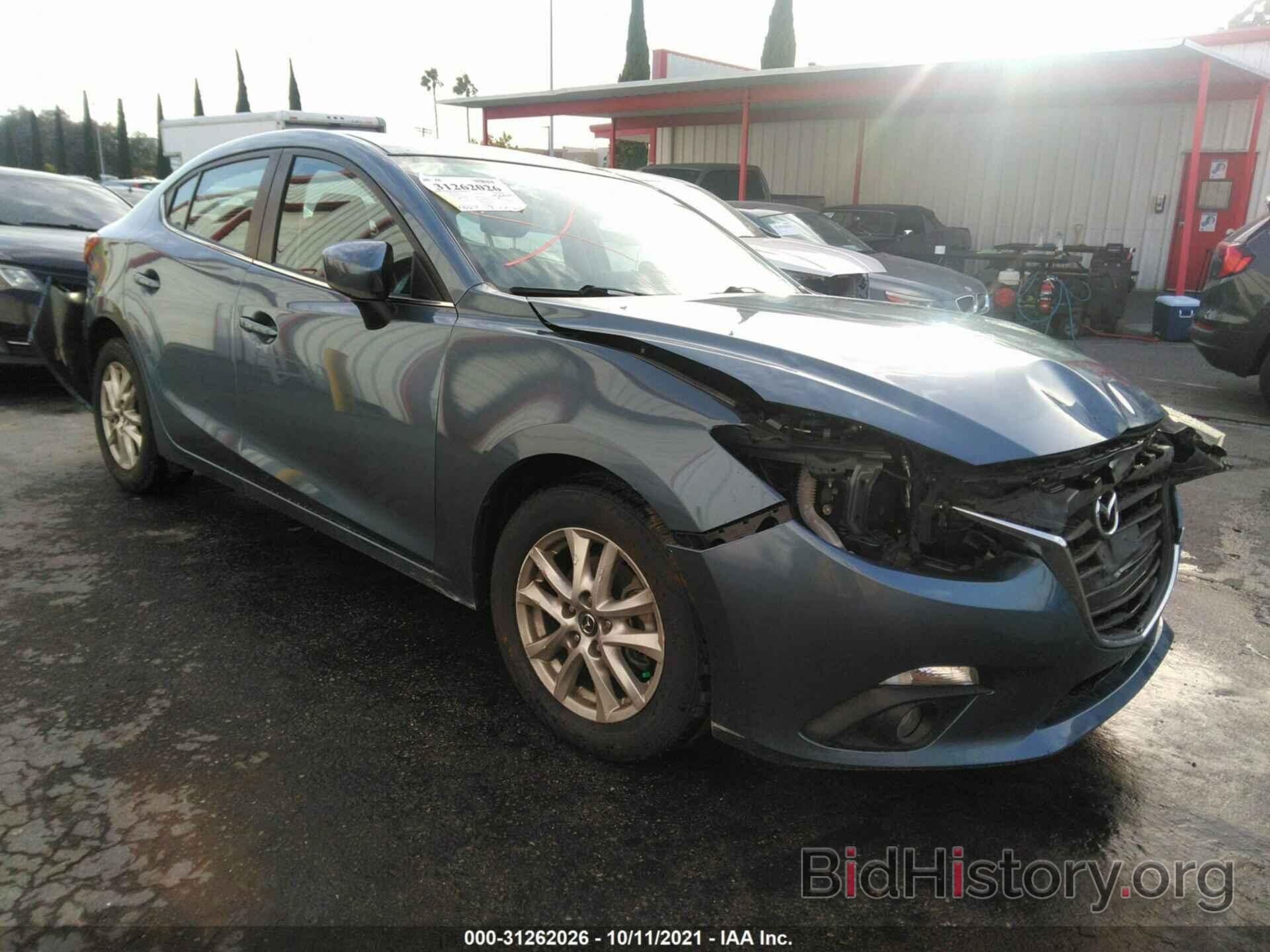 Photo JM1BM1V78G1299394 - MAZDA MAZDA3 2016