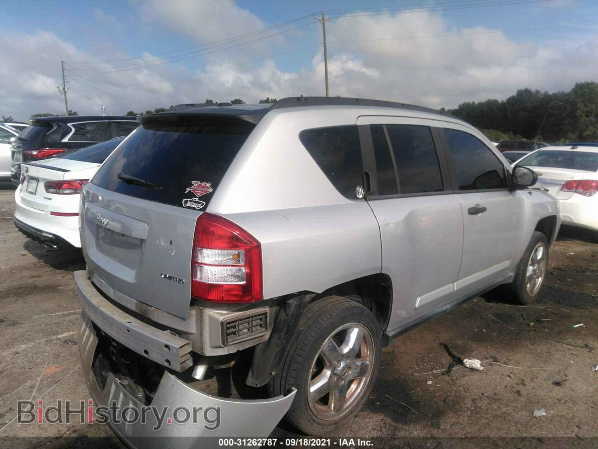 2007 JEEP COMPASS - VIN: 1J8FF57W07D160987 - Фото 4