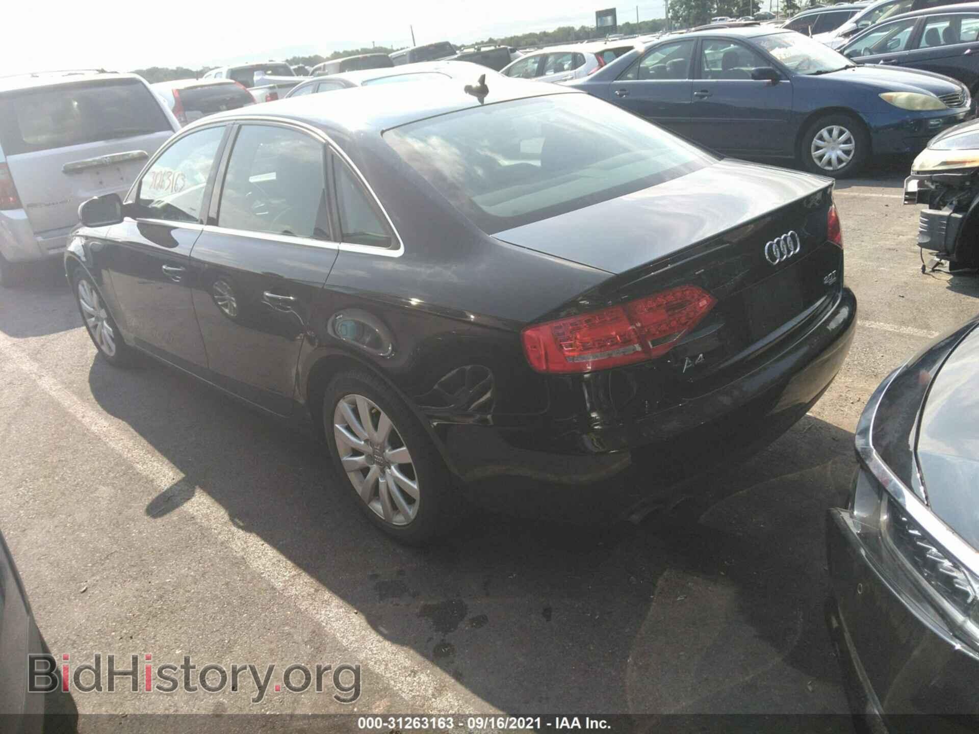 2012 AUDI A4 - VIN: WAUBFAFL4CN018049 - Фото 3