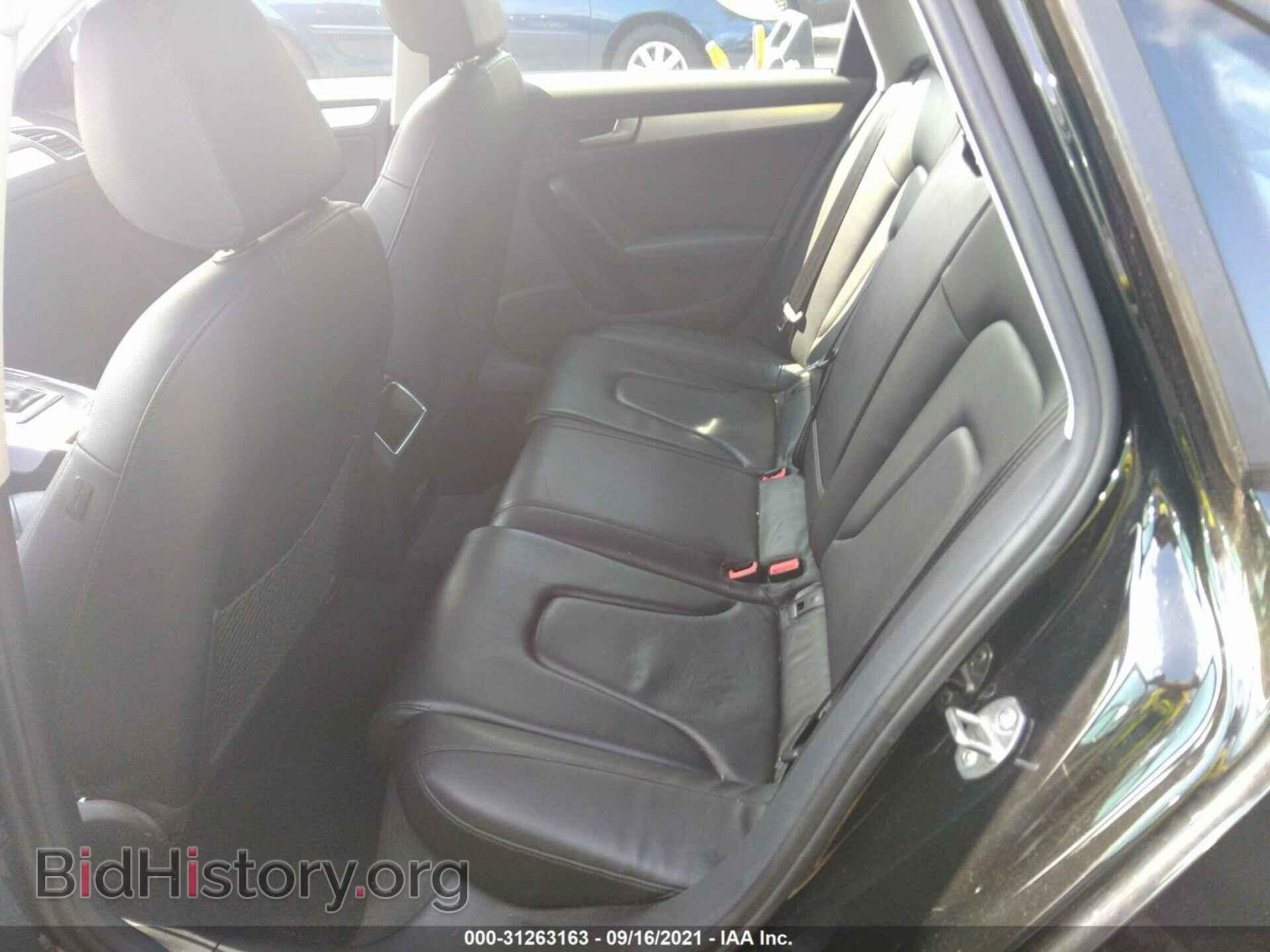 2012 AUDI A4 - VIN: WAUBFAFL4CN018049 - Фото 8