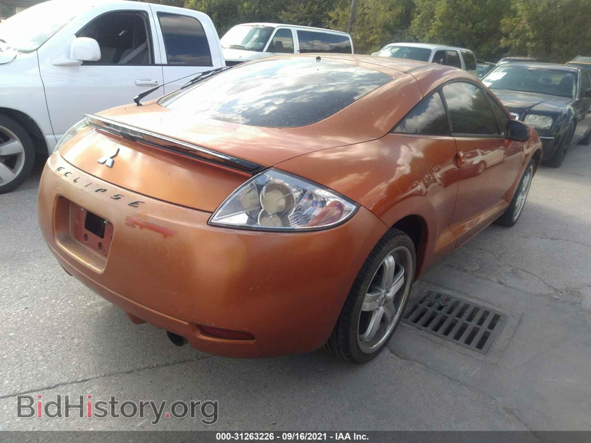 2007 MITSUBISHI ECLIPSE - VIN: 4A3AK24F27E027042 - Фото 4