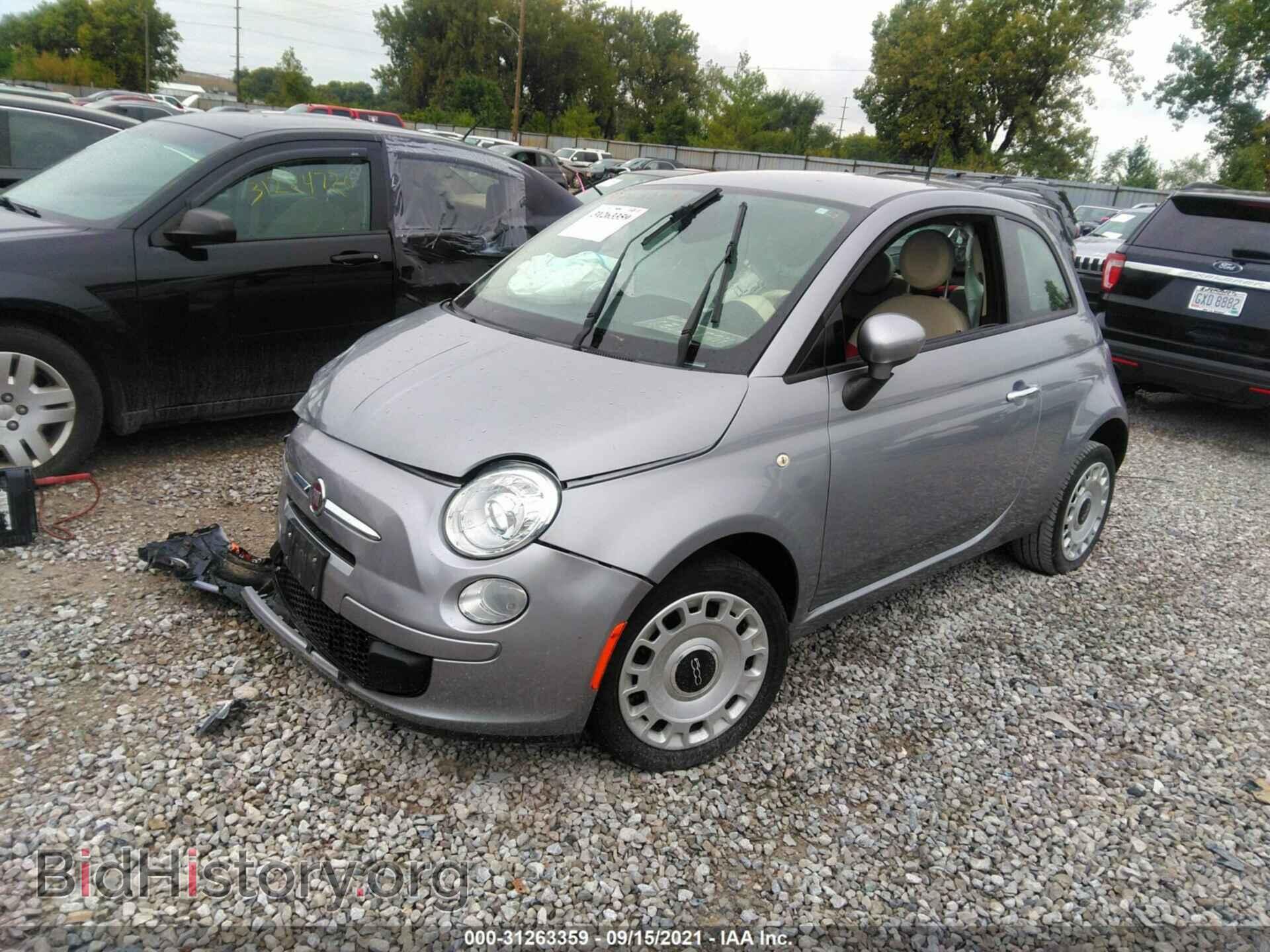 2016 FIAT 500 - VIN: 3C3CFFAR7GT192501 - Photo 2