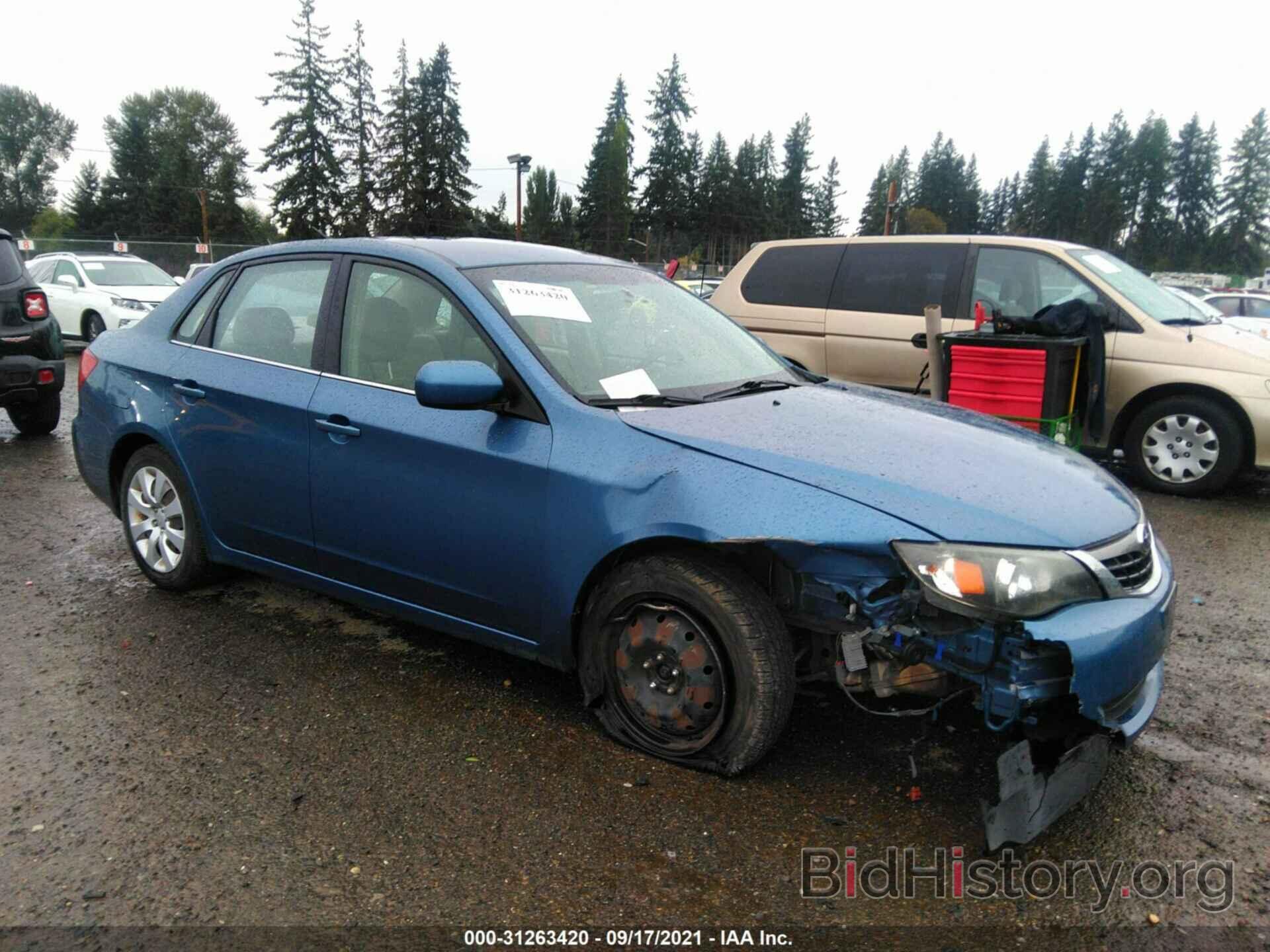 Photo JF1GE61639H508764 - SUBARU IMPREZA SEDAN 2009