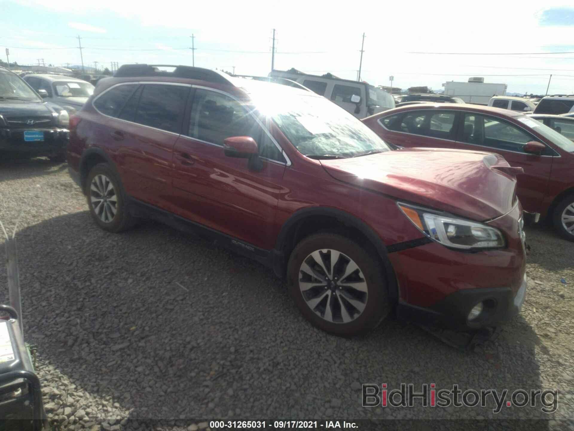 Photo 4S4BSENC6H3379109 - SUBARU OUTBACK 2017