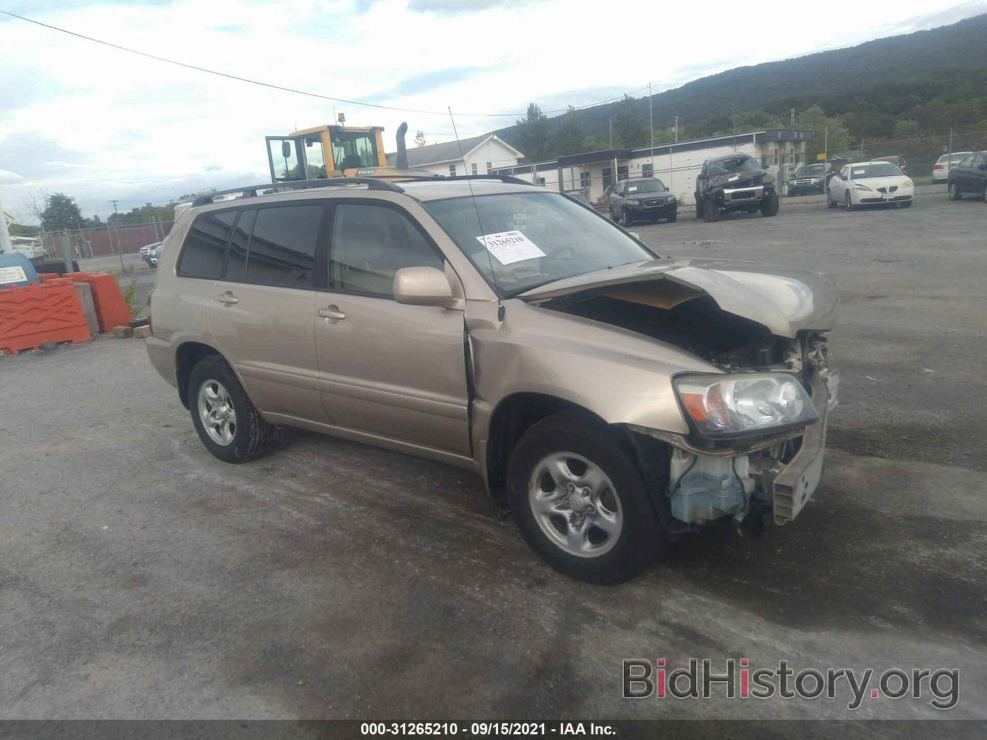 Photo JTEGD21A770158993 - TOYOTA HIGHLANDER 2007