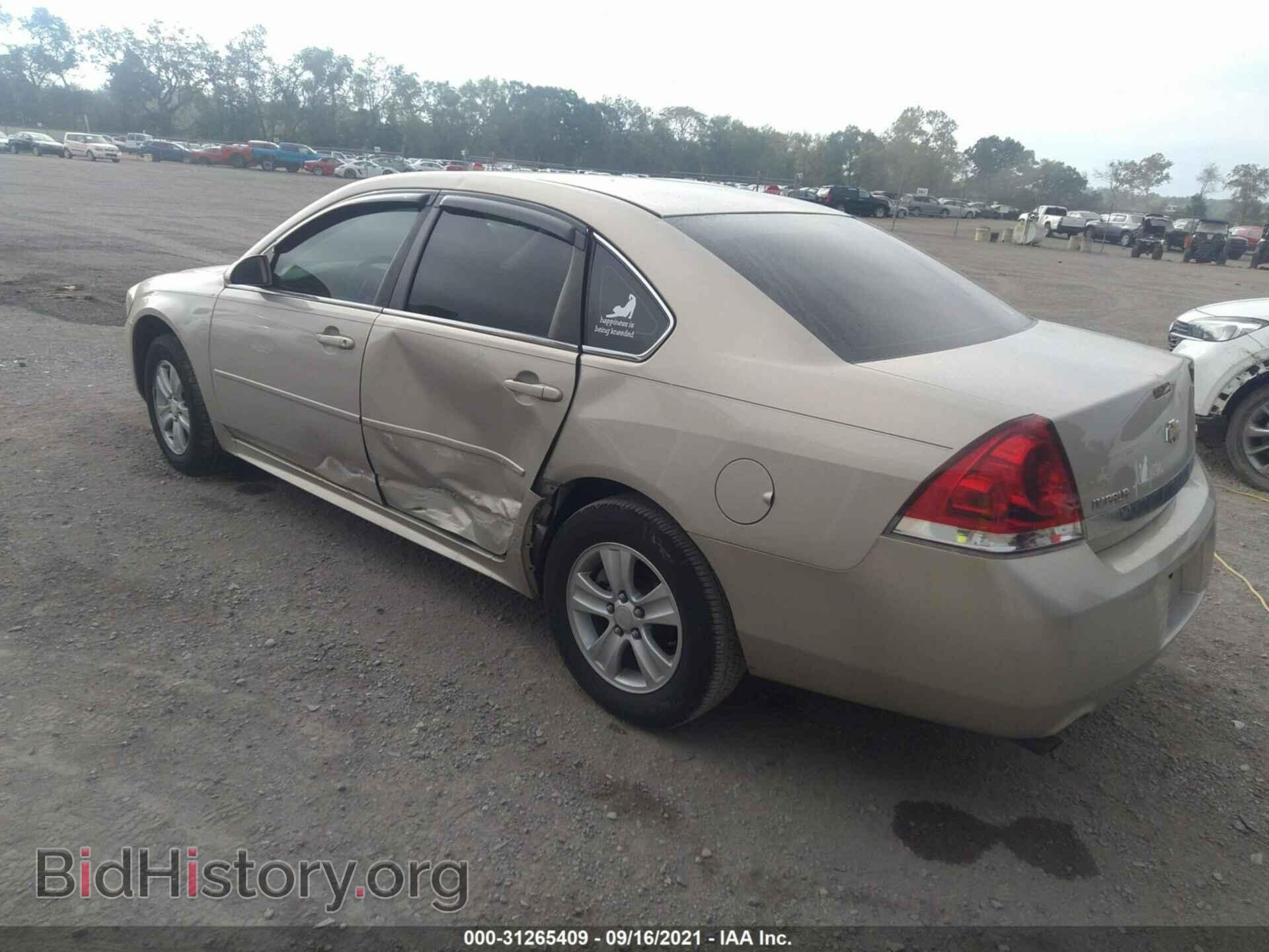 2012 CHEVROLET IMPALA - VIN: 2G1WF5E33C1182111 - Фото 3