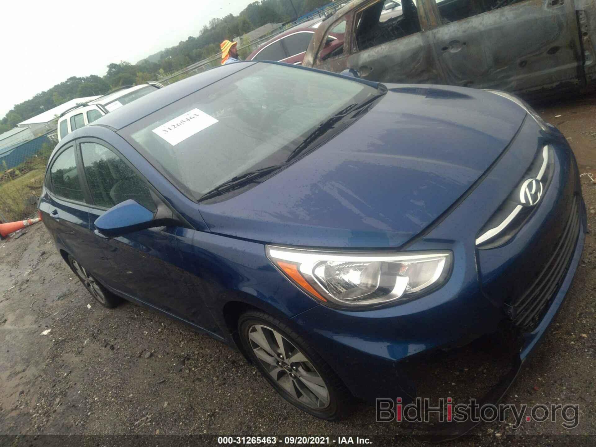 Photo KMHCT4AEXHU331691 - HYUNDAI ACCENT 2017