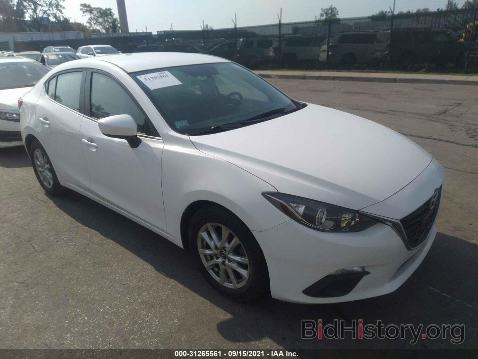 Photo JM1BM1U70G1300071 - MAZDA MAZDA3 2016