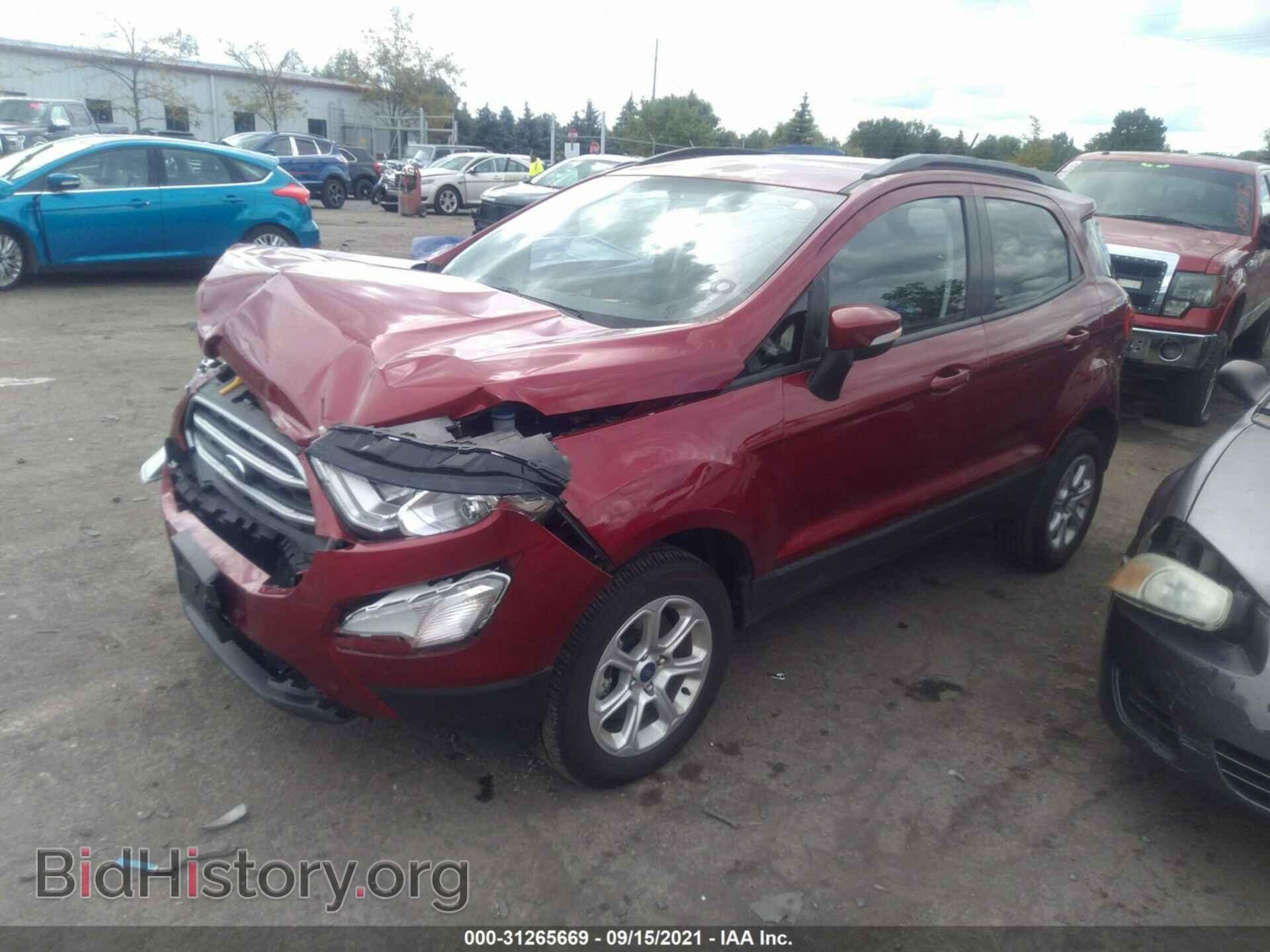 2020 FORD ECOSPORT - VIN: MAJ6S3GL1LC371621 - Фото 2