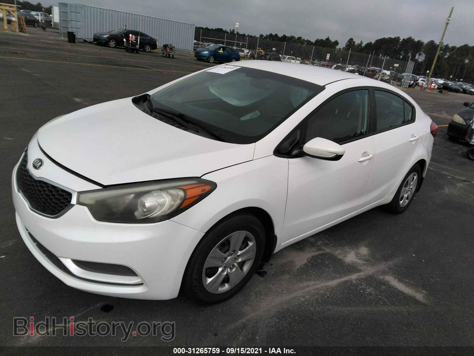 2014 KIA FORTE - VIN: KNAFK4A64E5061390 - Фото 2
