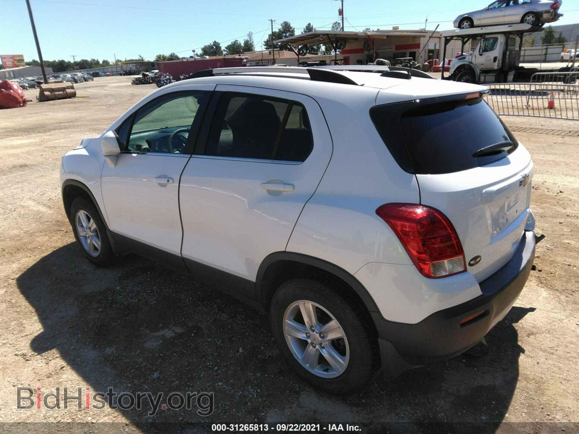 2016 CHEVROLET TRAX - VIN: KL7CJPSB4GB626227 - Фото 3