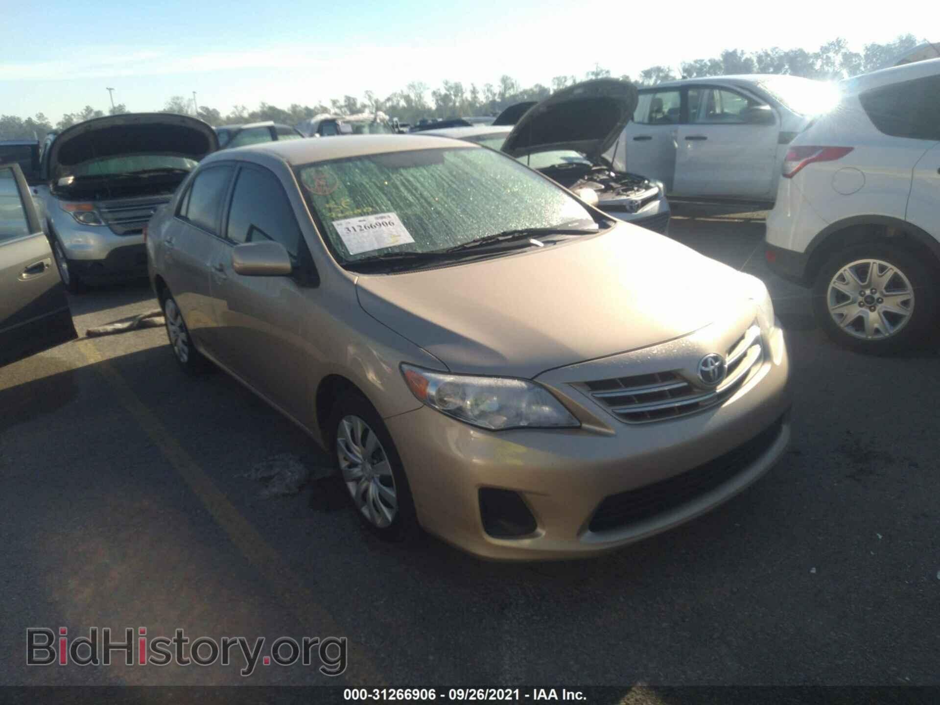 Photo 2T1BU4EE9DC003984 - TOYOTA COROLLA 2013