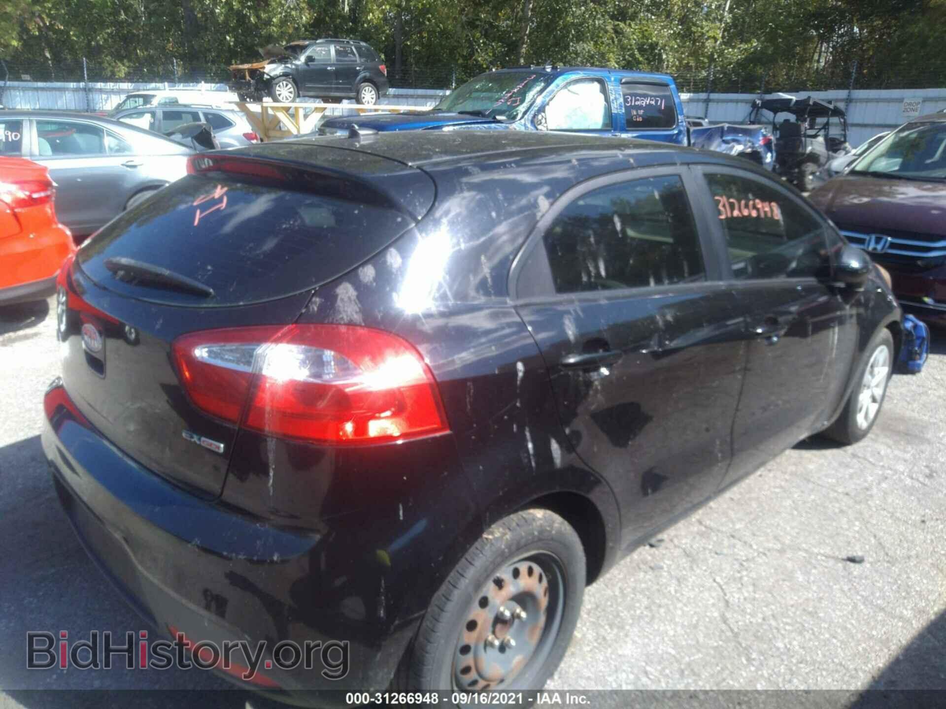 2012 KIA RIO - VIN: KNADN5A33C6012831 - Фото 4