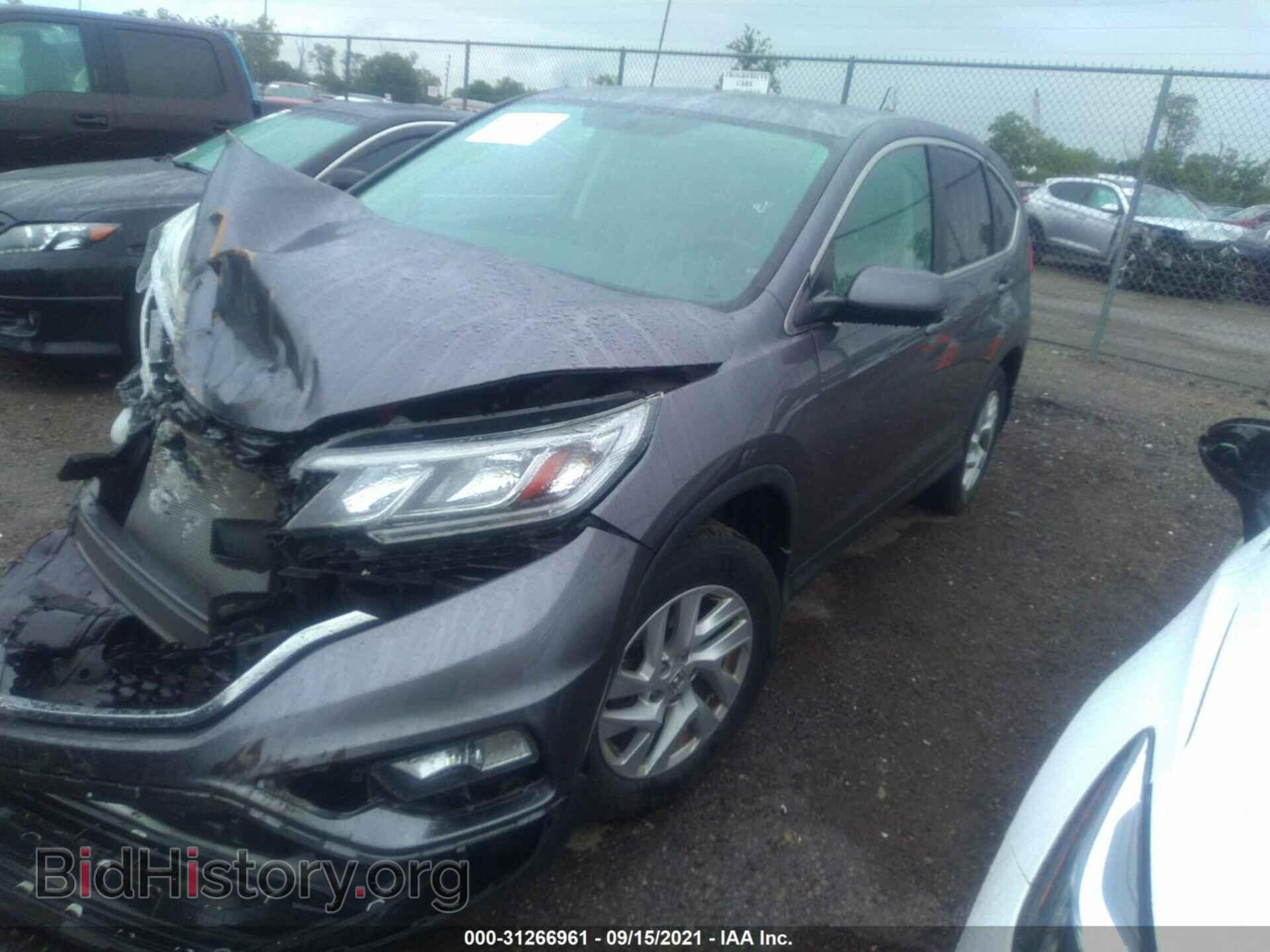 2015 HONDA CR-V - VIN: 2HKRM4H51FH670106 - Фото 2