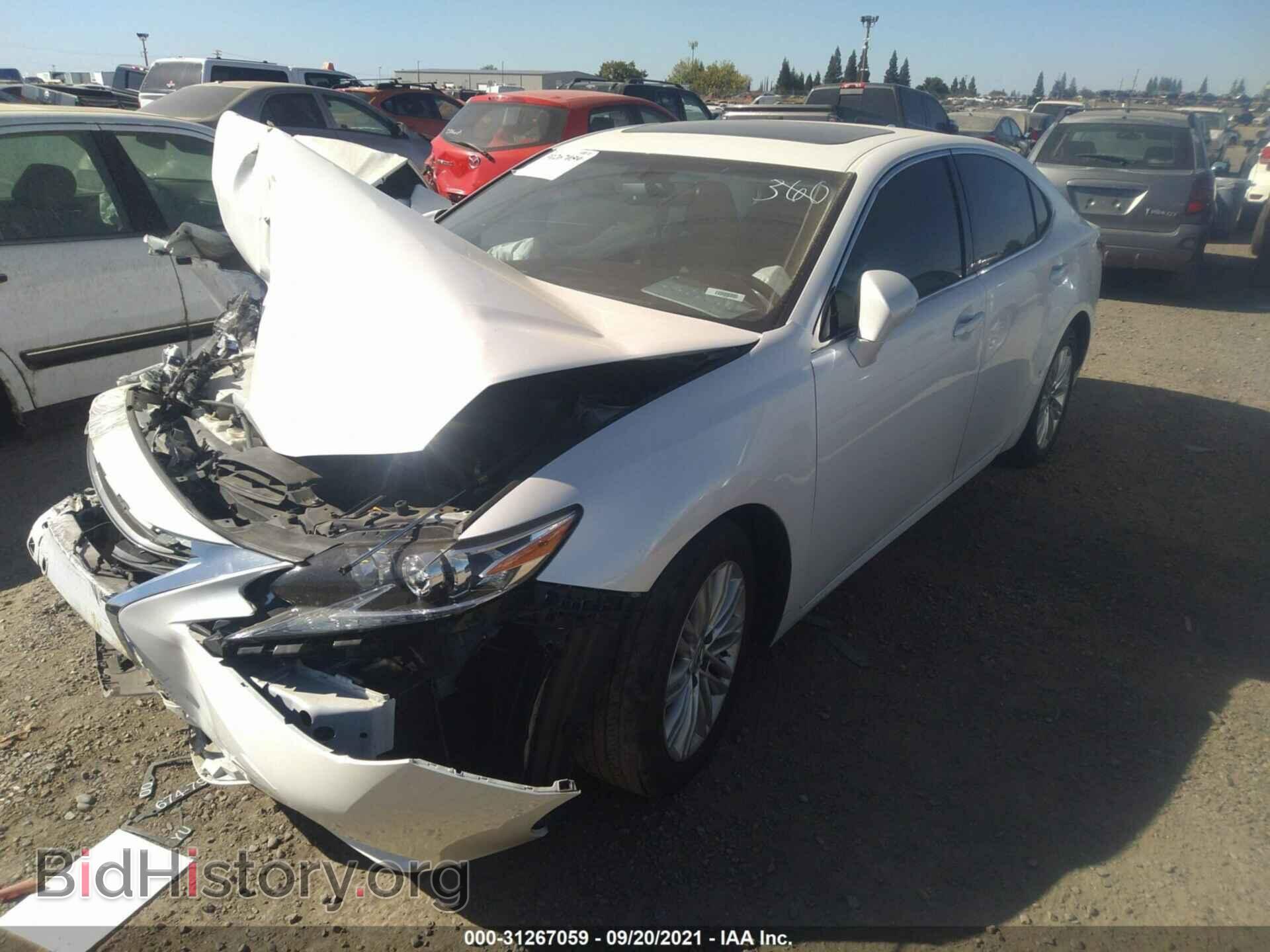 2016 LEXUS ES 350 - VIN: JTHBK1GG3G2241947 - Фото 2