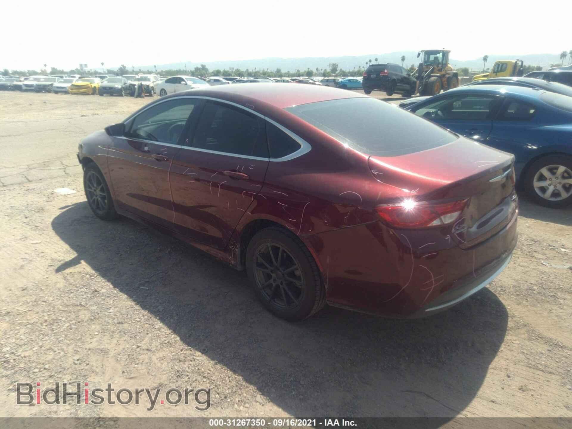 2015 CHRYSLER 200 - VIN: 1C3CCCAB6FN712678 - Фото 3