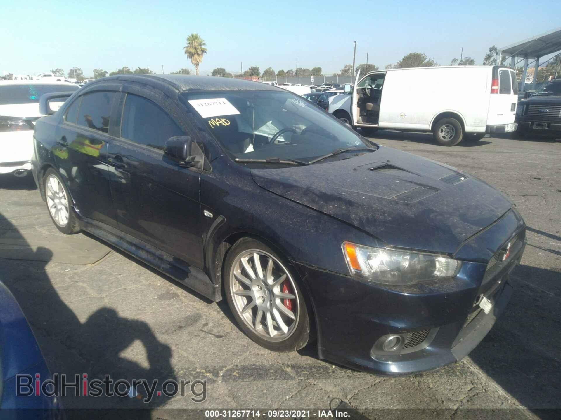 Photo JA32W8FV1EU019633 - MITSUBISHI LANCER EVOLUTION 2014