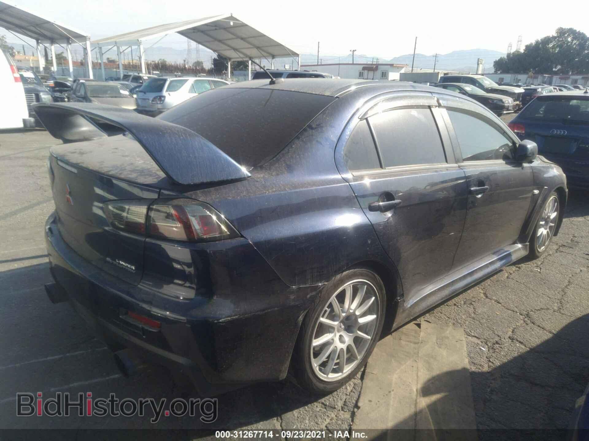2014 MITSUBISHI LANCER EVOLUTION - VIN: JA32W8FV1EU019633 - Фото 4