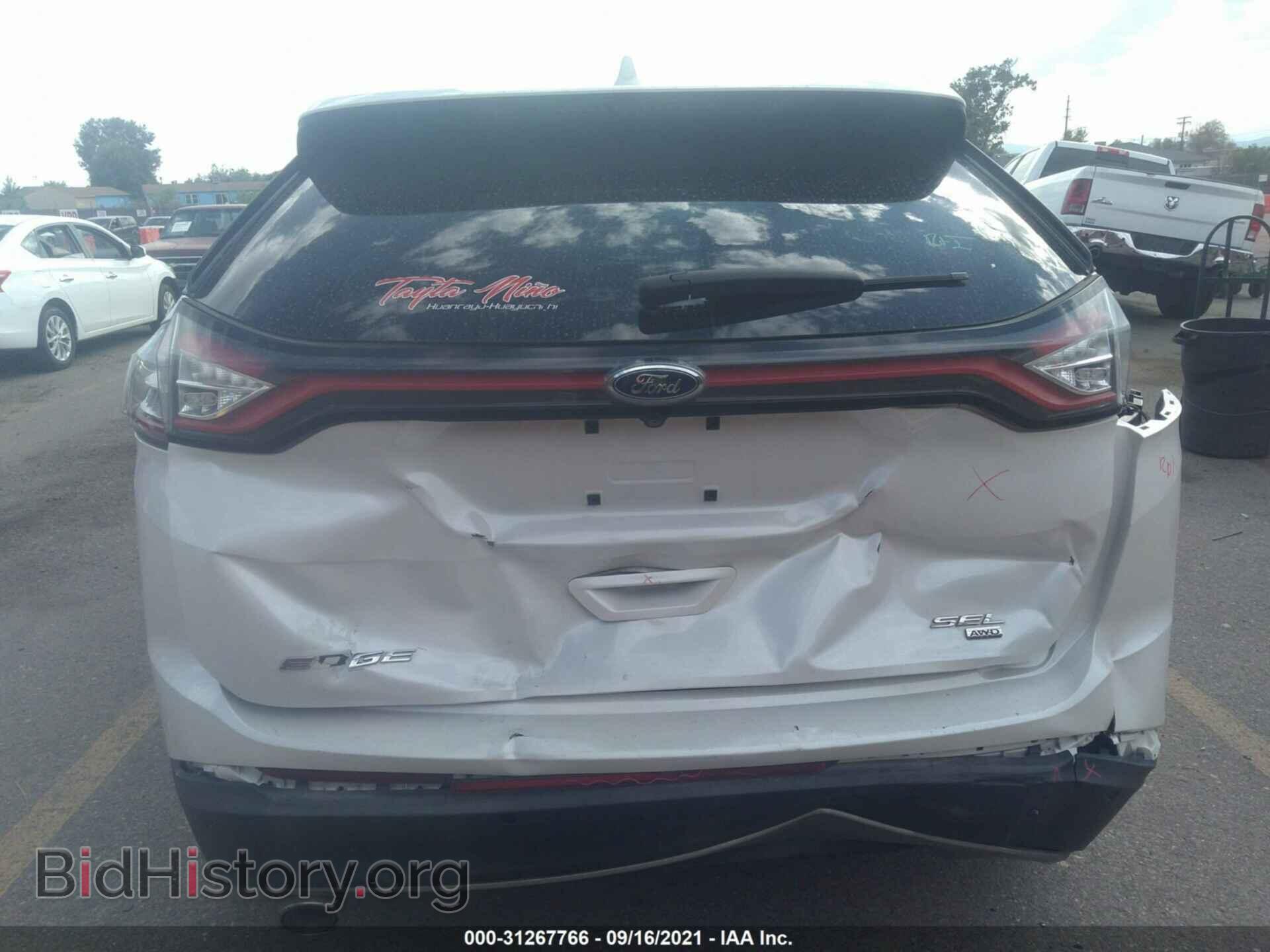 2015 FORD EDGE - VIN: 2FMTK4J8XFBB62241 - Фото 6