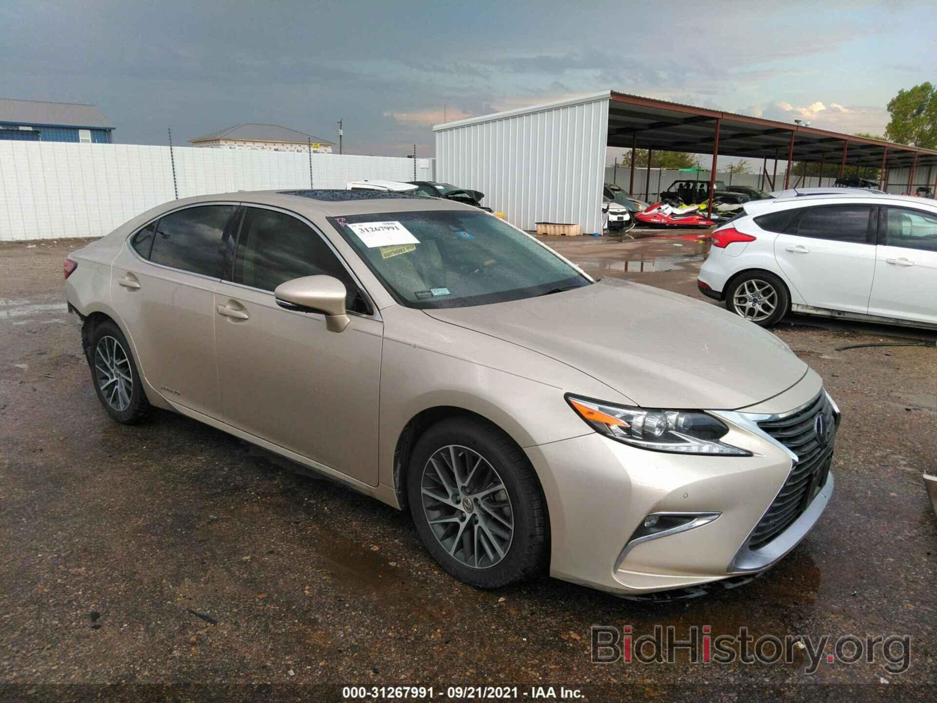 Photo JTHBW1GG5G2104156 - LEXUS ES 300H 2016