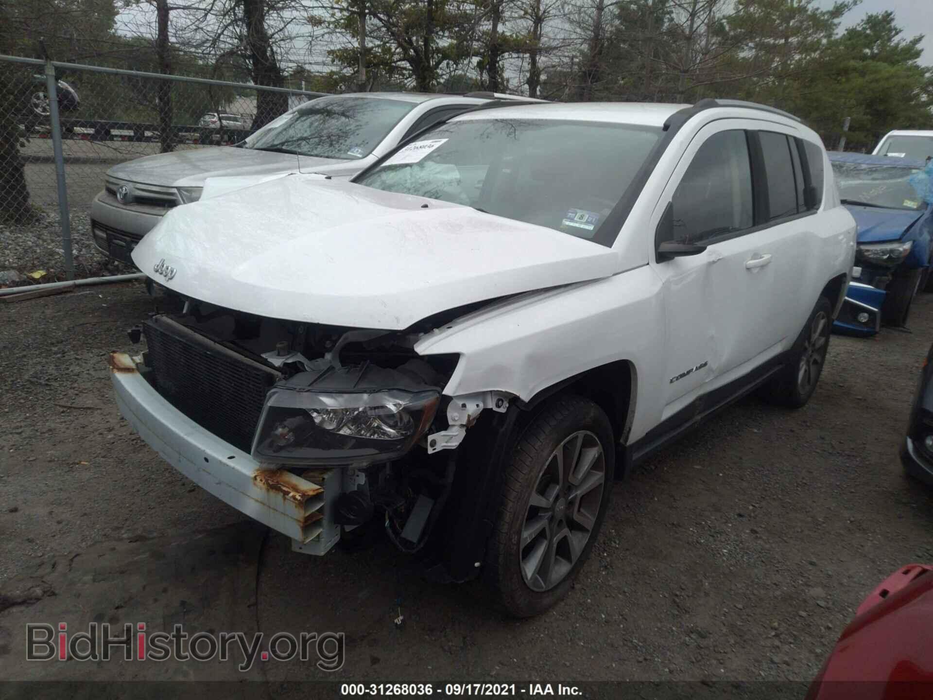 2014 JEEP COMPASS - VIN: 1C4NJDCB0ED742633 - Фото 2