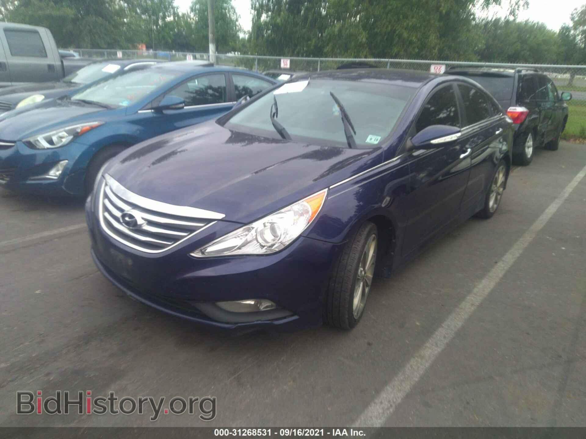 2014 HYUNDAI SONATA - VIN: 5NPEC4AC0EH902963 - Фото 2