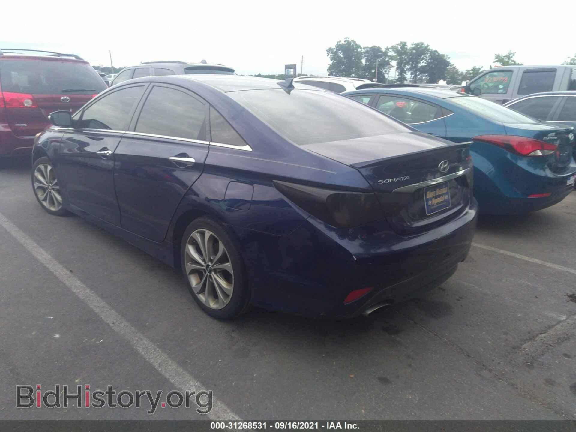 2014 HYUNDAI SONATA - VIN: 5NPEC4AC0EH902963 - Фото 3