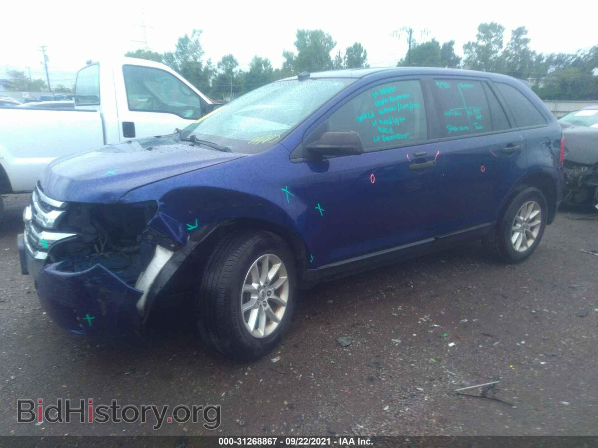 2014 FORD EDGE - VIN: 2FMDK3GC8EBA23962 - Photo 2