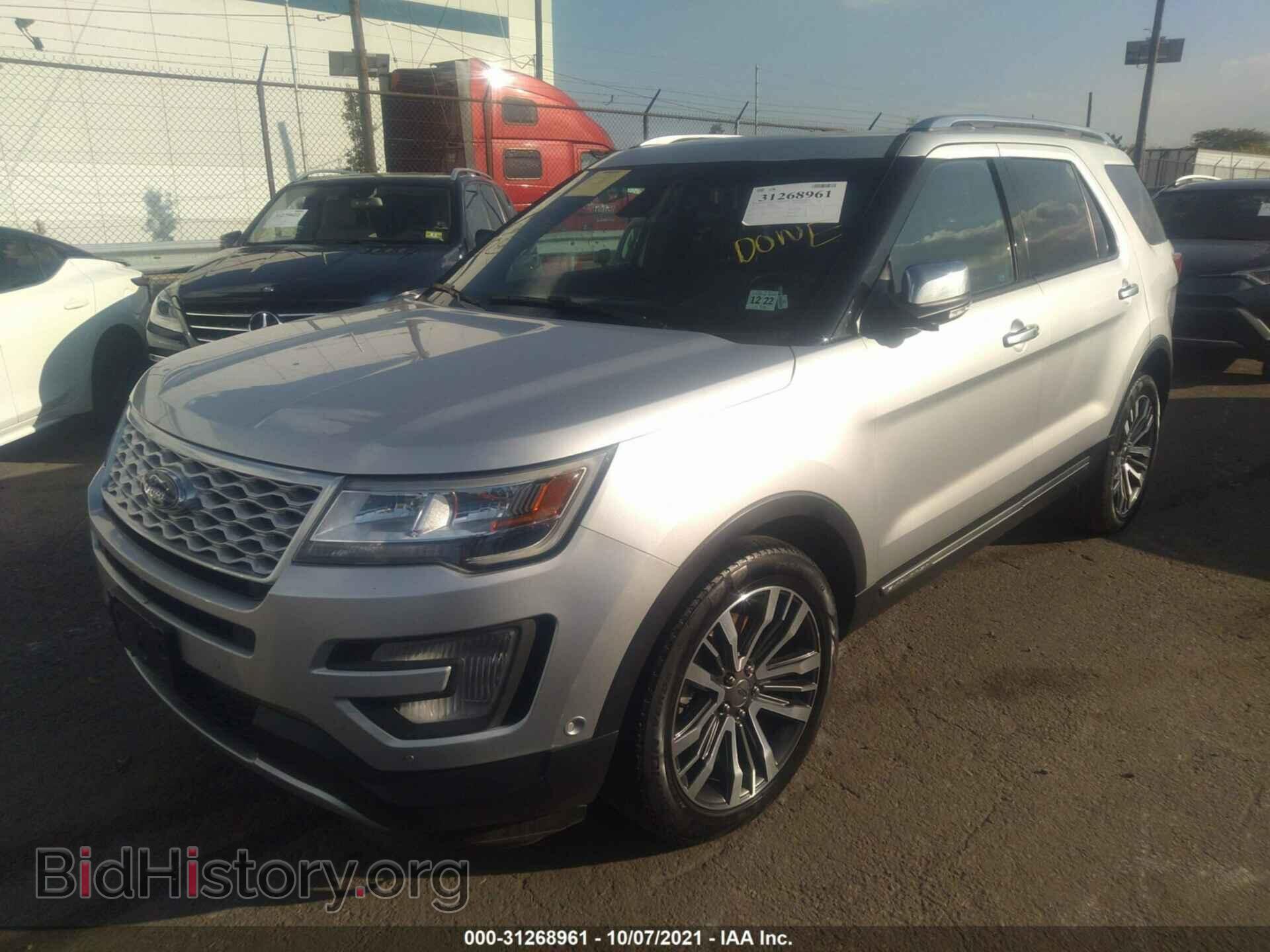 2017 FORD EXPLORER - VIN: 1FM5K8HT1HGD73950 - Фото 2