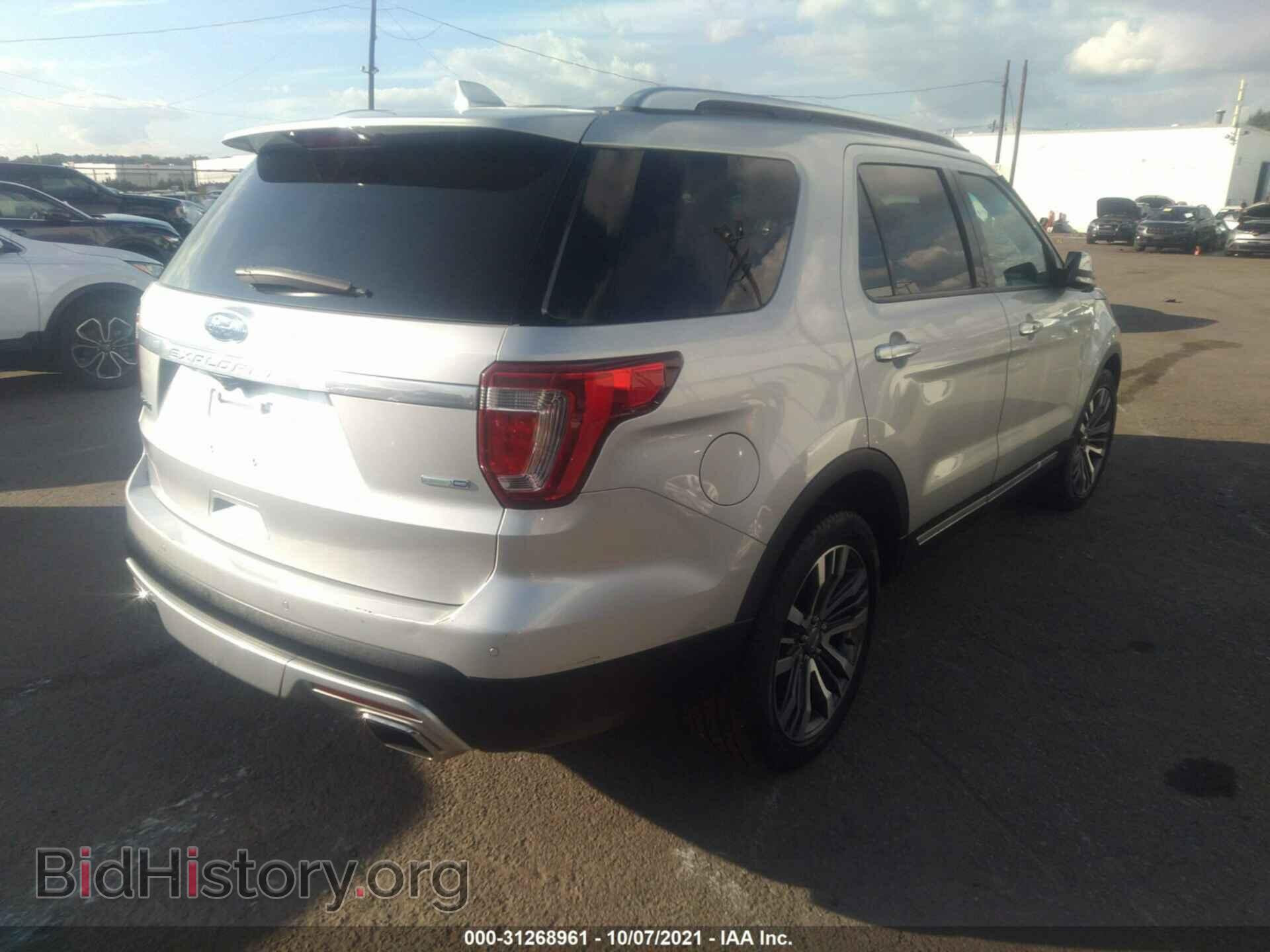 2017 FORD EXPLORER - VIN: 1FM5K8HT1HGD73950 - Фото 4