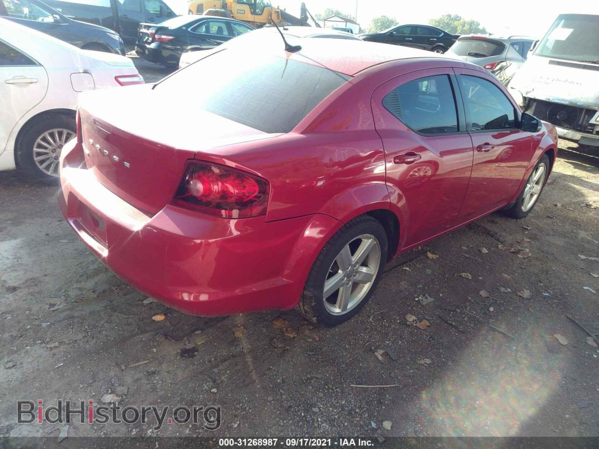 2013 DODGE AVENGER - VIN: 1C3CDZAB0DN517026 - Фото 4