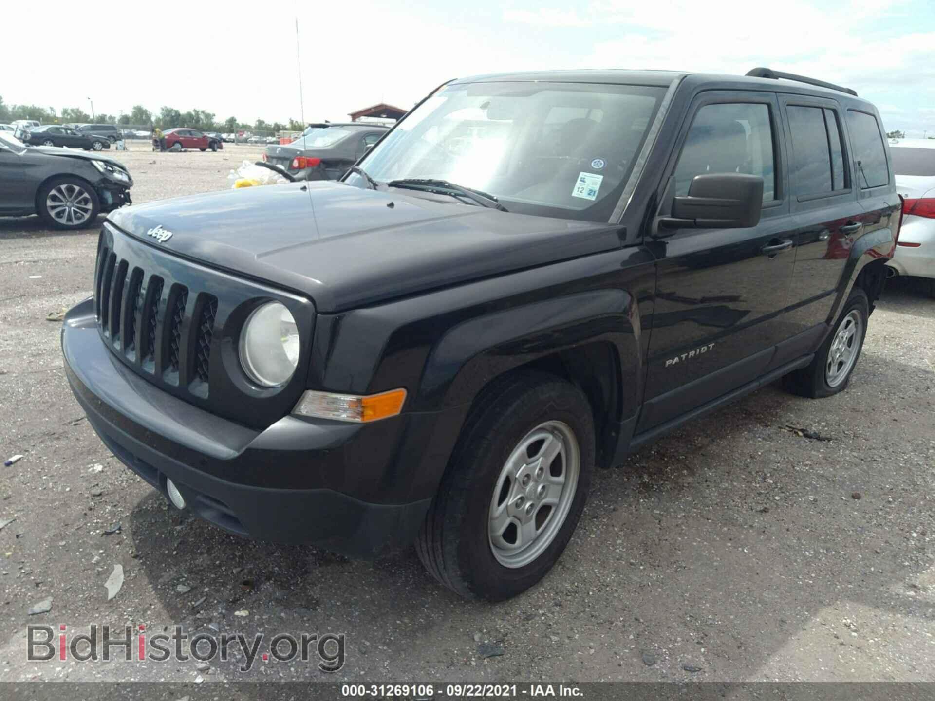 2012 JEEP PATRIOT - VIN: 1C4NJPBAXCD636360 - Фото 2
