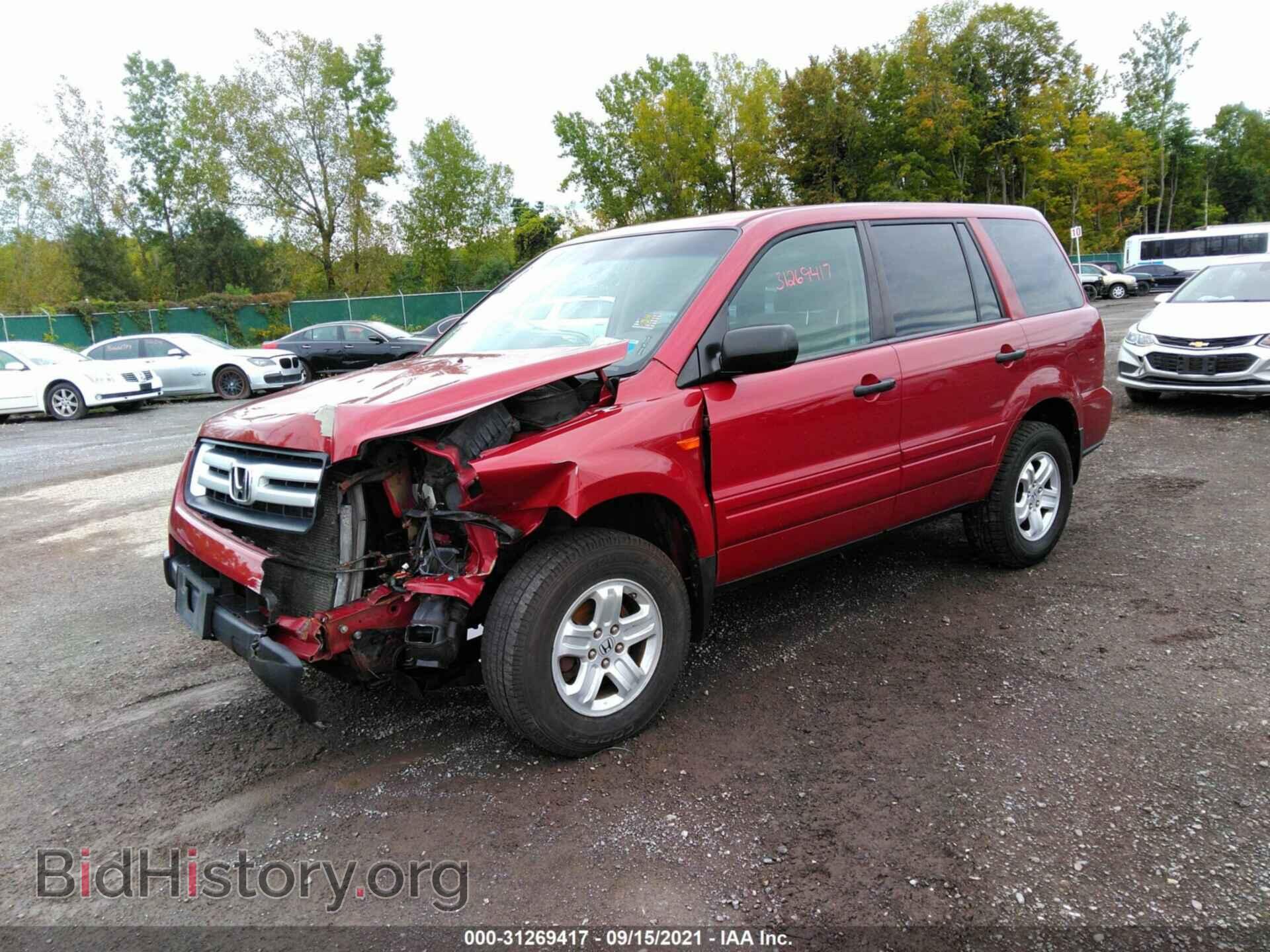 2006 HONDA PILOT - VIN: 5FNYF18166B023166 - Фото 2