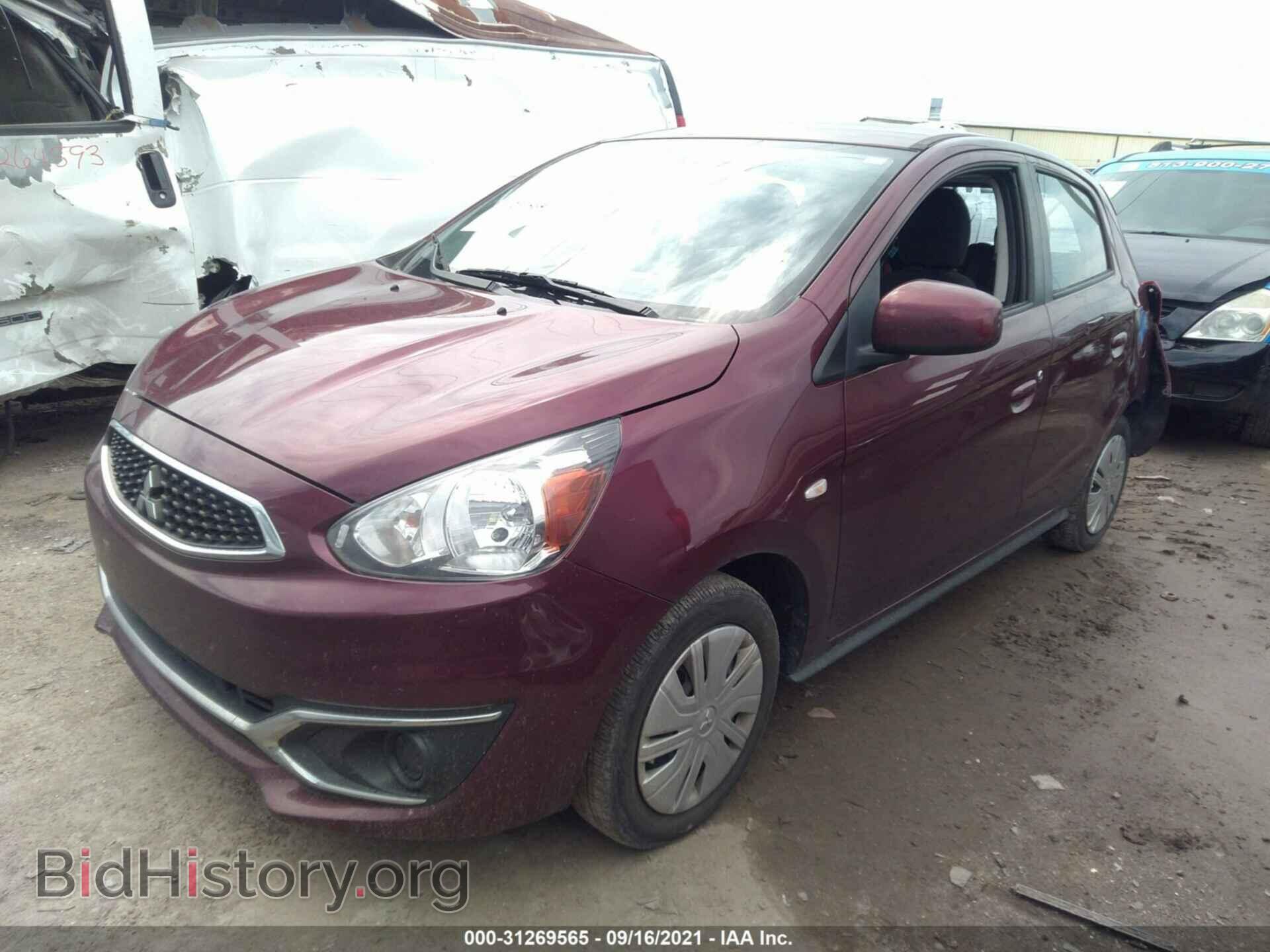 2019 MITSUBISHI MIRAGE - VIN: ML32A3HJ3KH005155 - Фото 2
