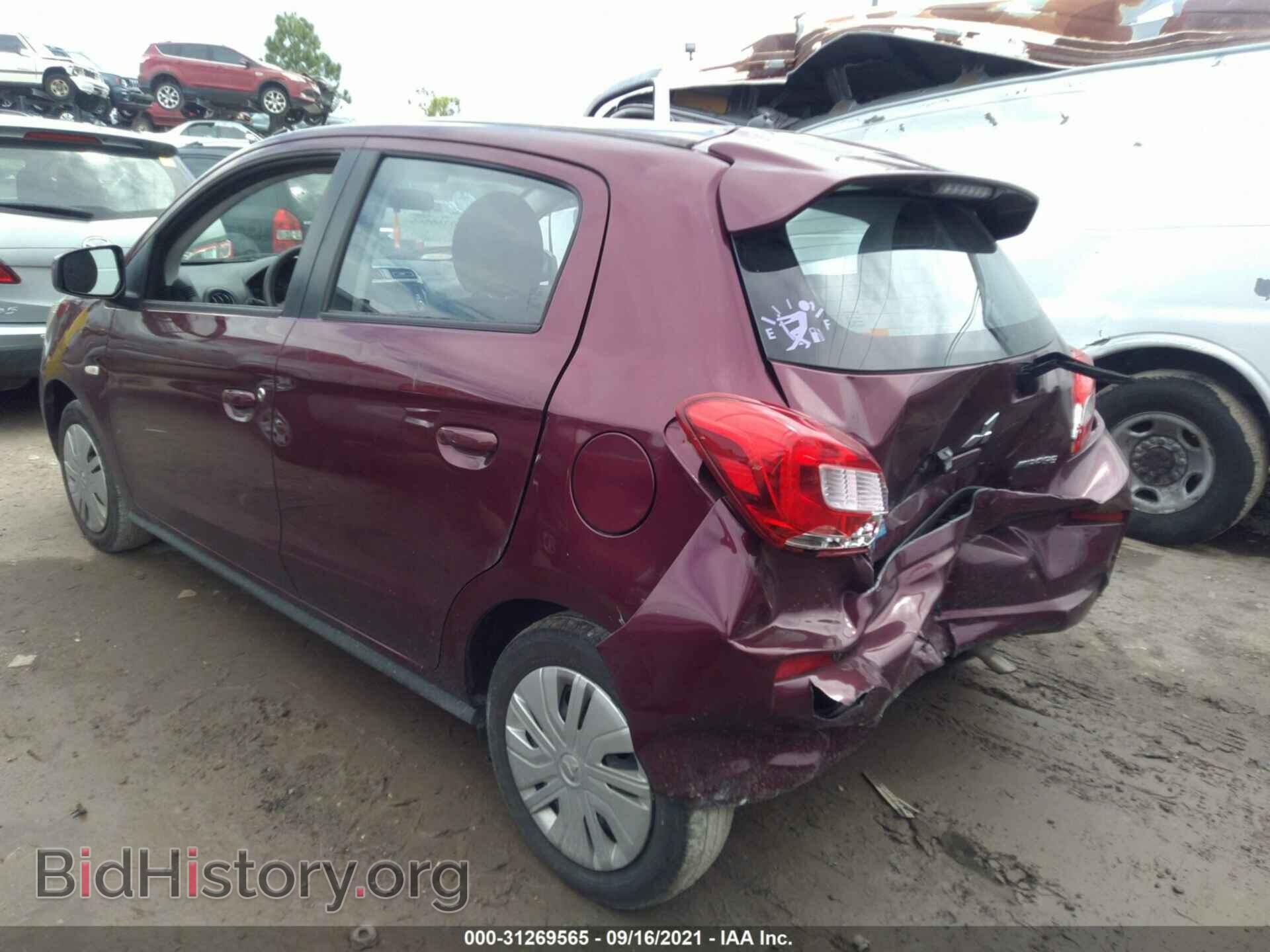 2019 MITSUBISHI MIRAGE - VIN: ML32A3HJ3KH005155 - Фото 3