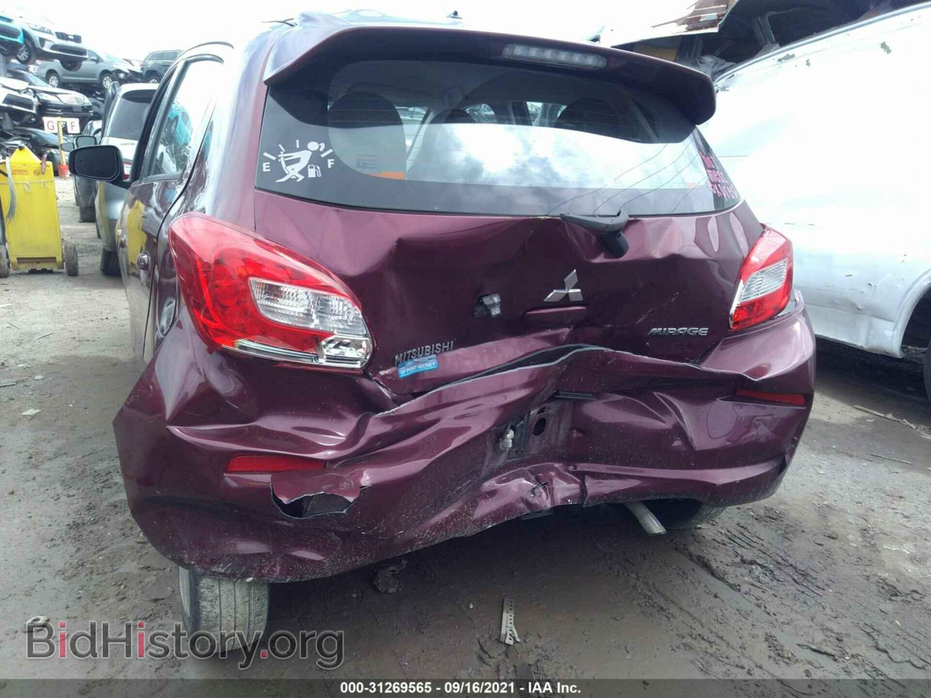2019 MITSUBISHI MIRAGE - VIN: ML32A3HJ3KH005155 - Фото 6