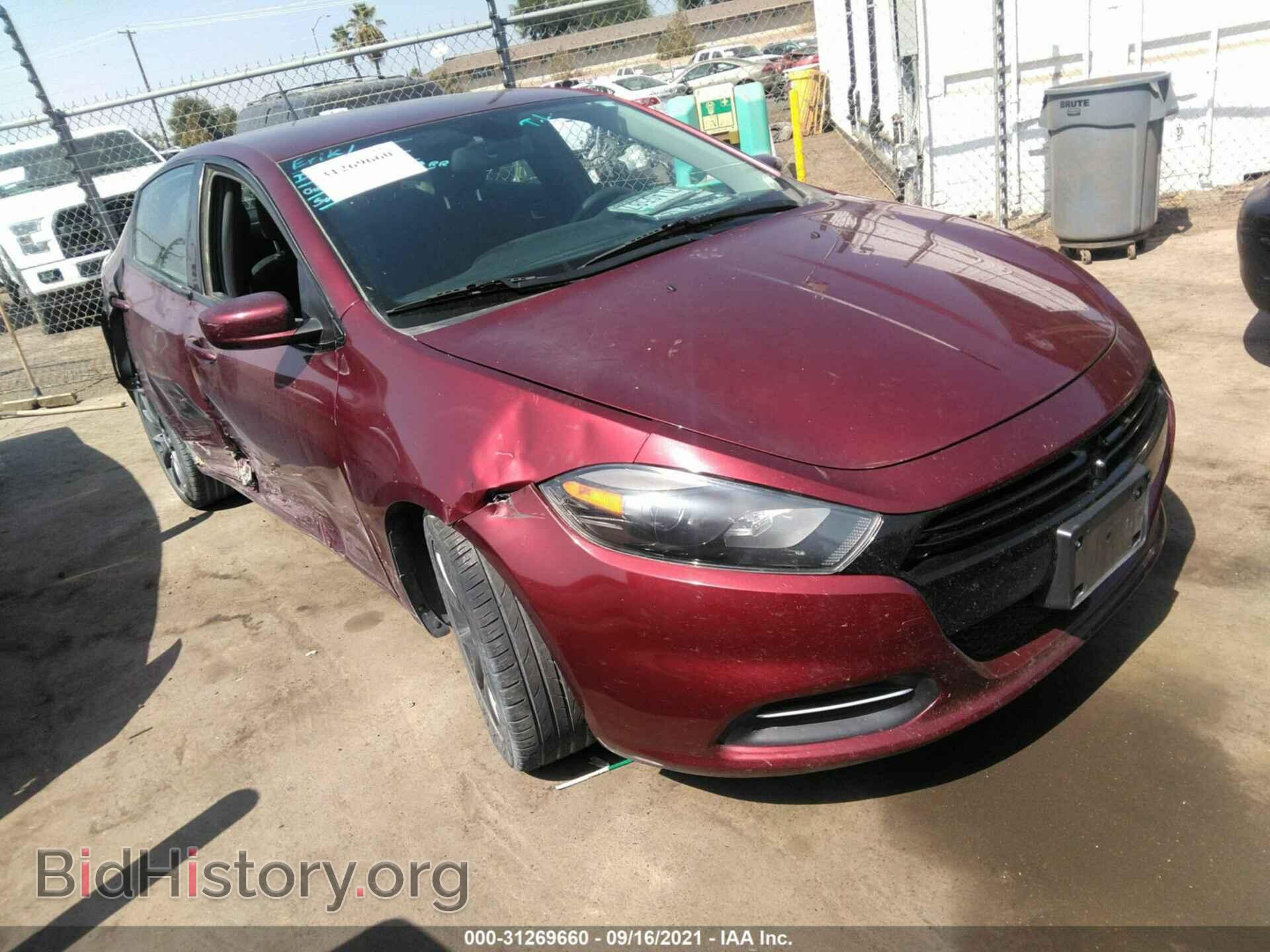 Фотография 1C3CDFAA2FD311687 - DODGE DART 2015