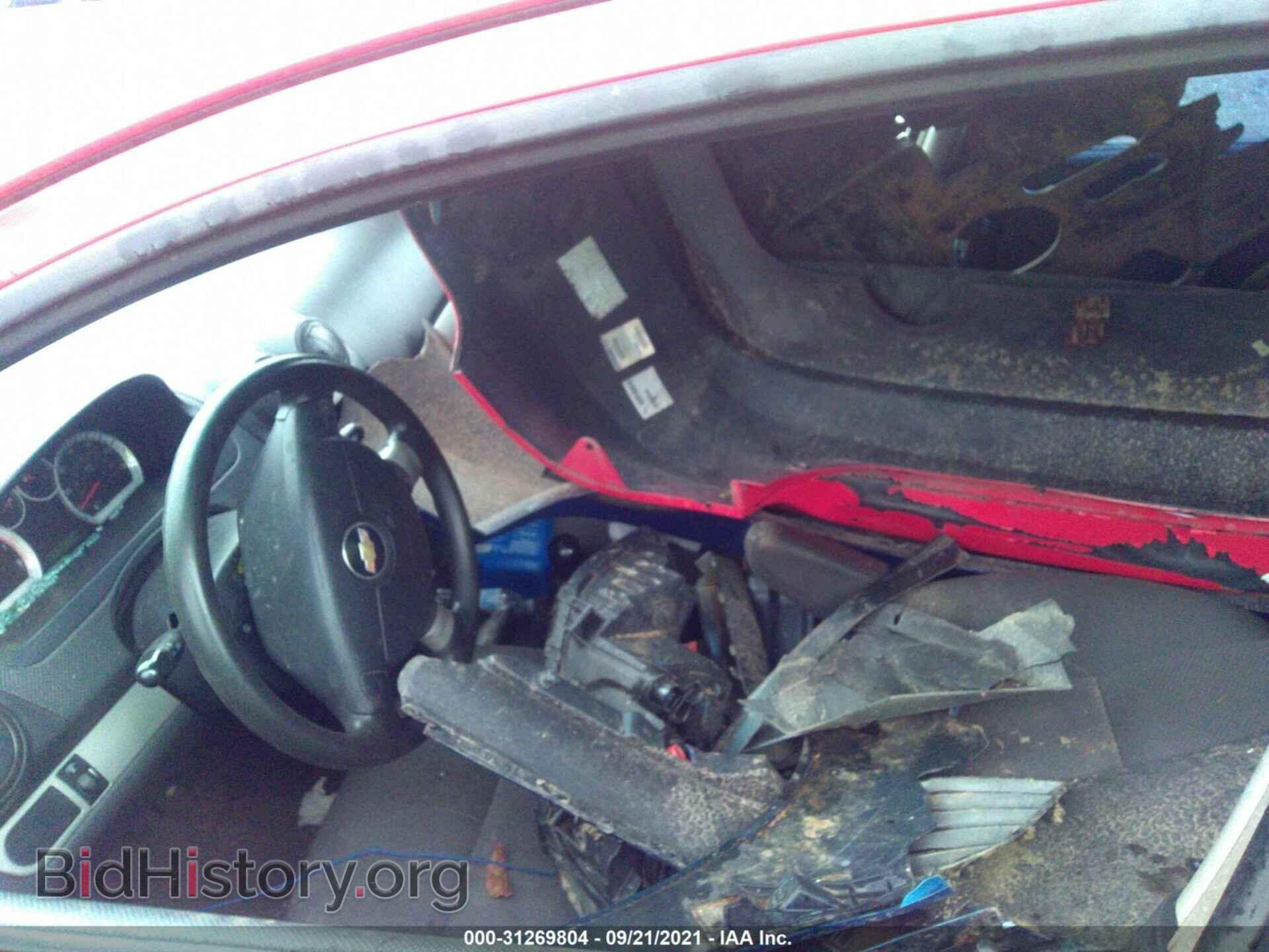 2008 CHEVROLET AVEO - VIN: KL1TD56658B138165 - Фото 5