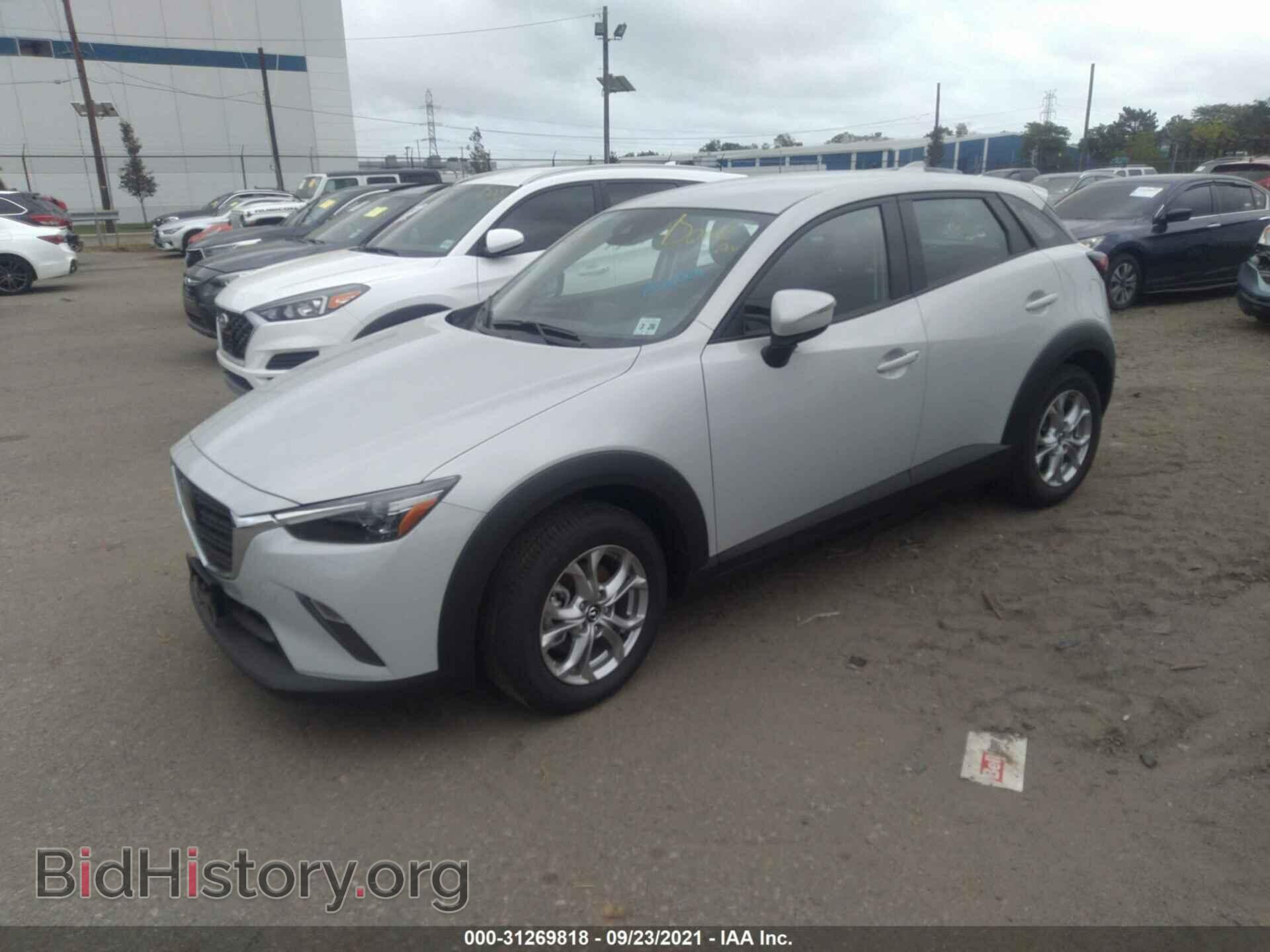 2021 MAZDA CX-3 - VIN: JM1DKFB70M1504332 - Фото 2