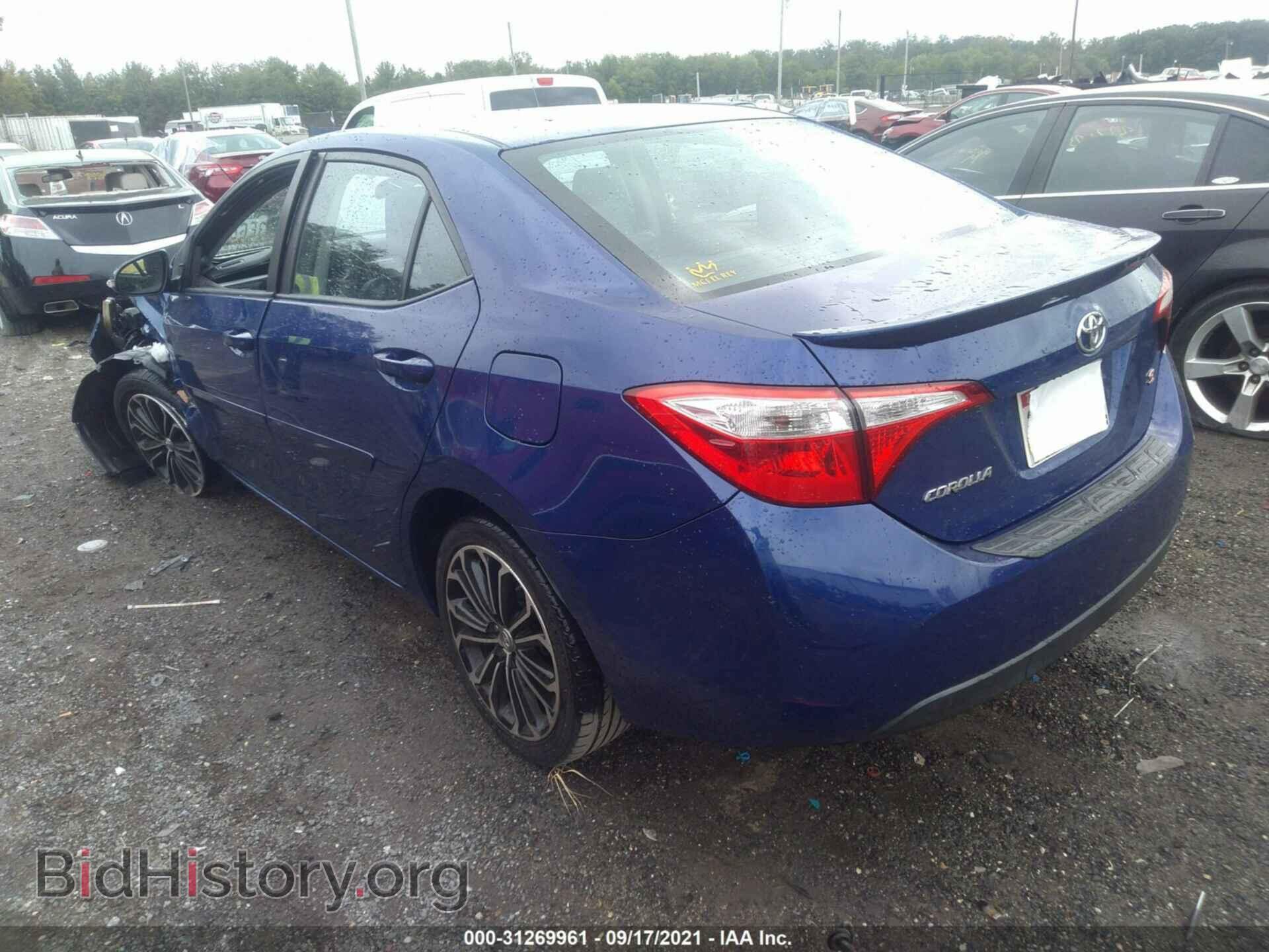 2014 TOYOTA COROLLA - VIN: 2T1BURHE3EC160890 - Фото 3
