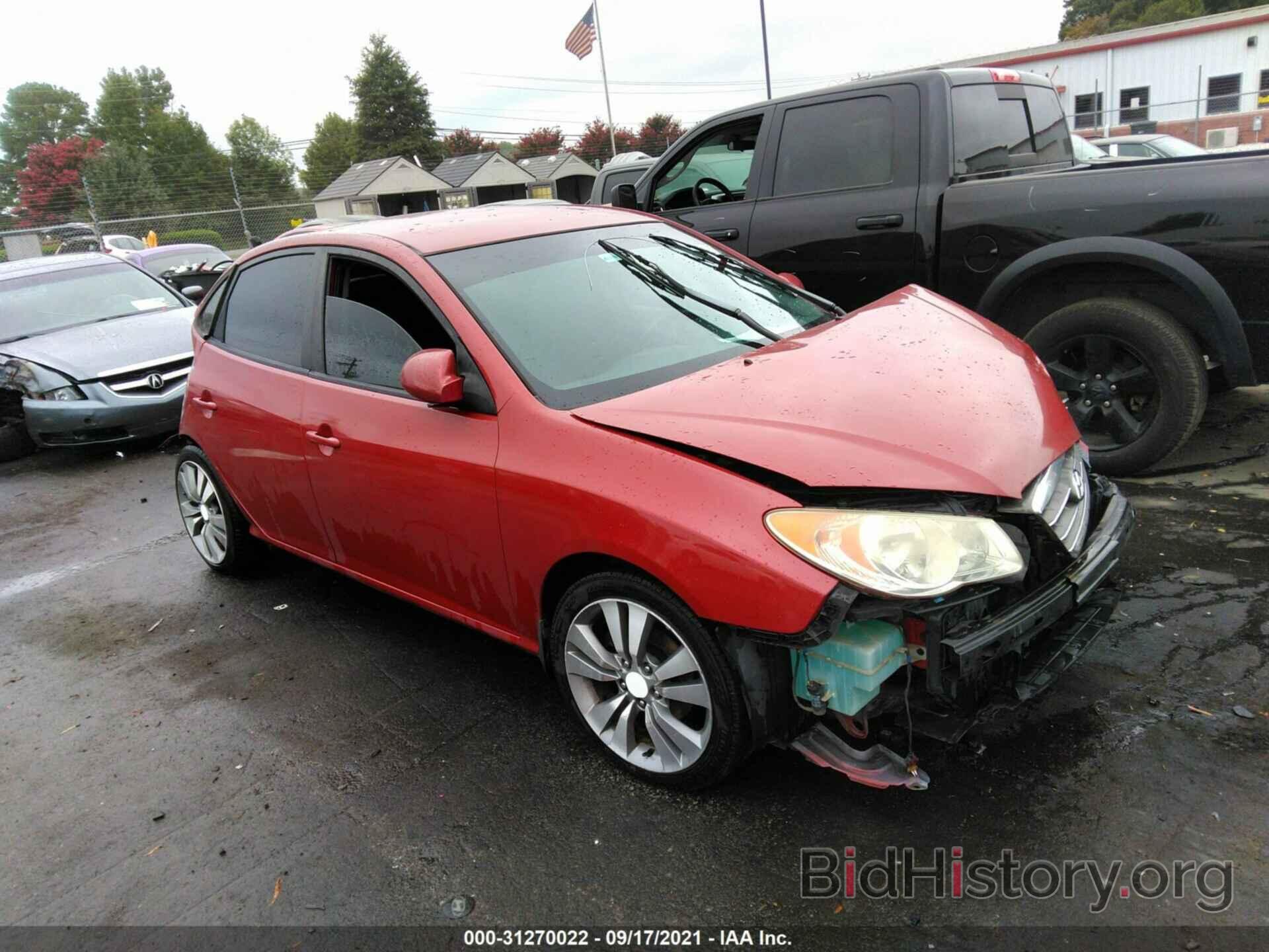 Photo KMHDU46D49U637028 - HYUNDAI ELANTRA 2009