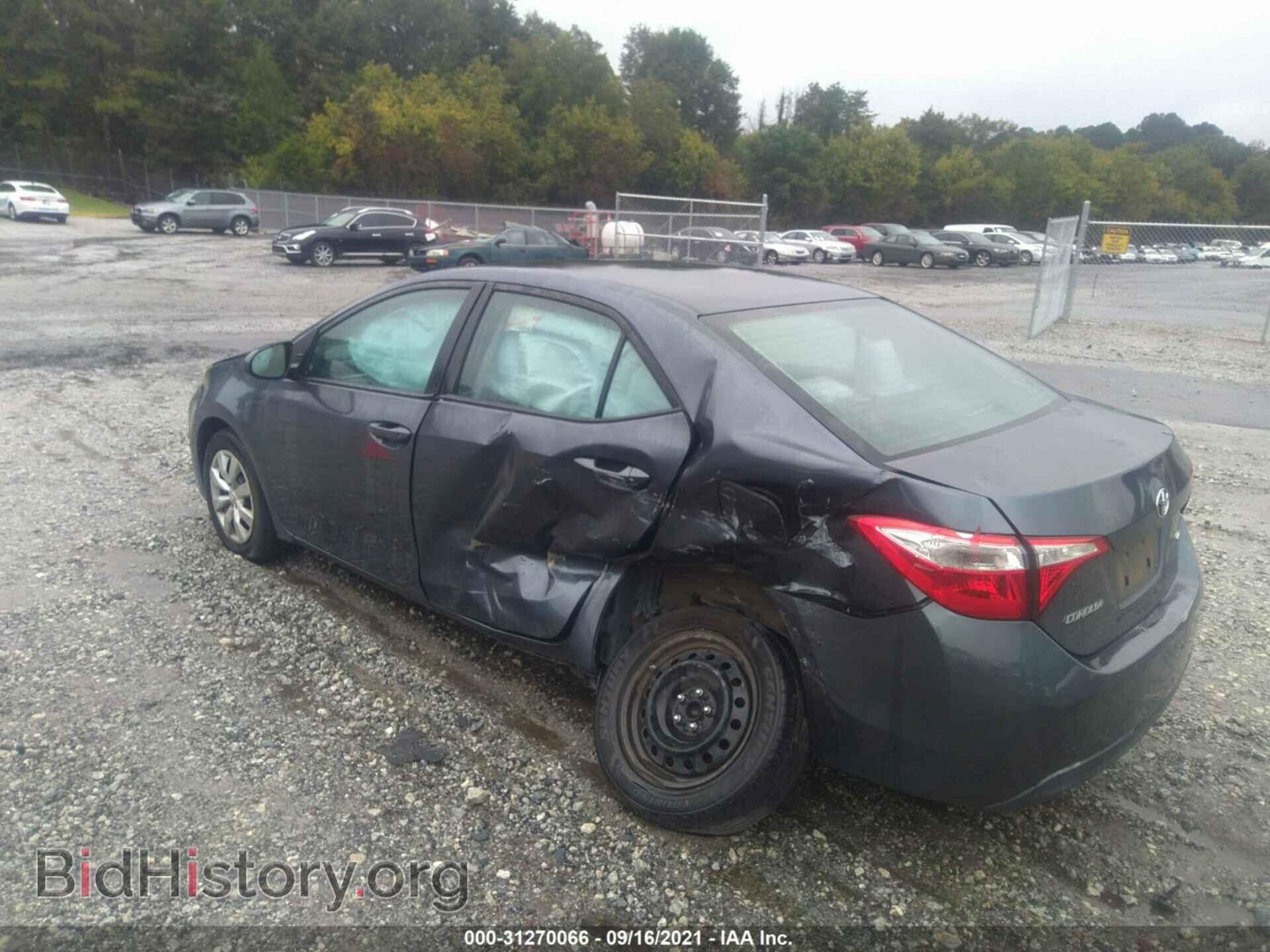 2014 TOYOTA COROLLA - VIN: 2T1BURHE3EC090422 - Фото 3