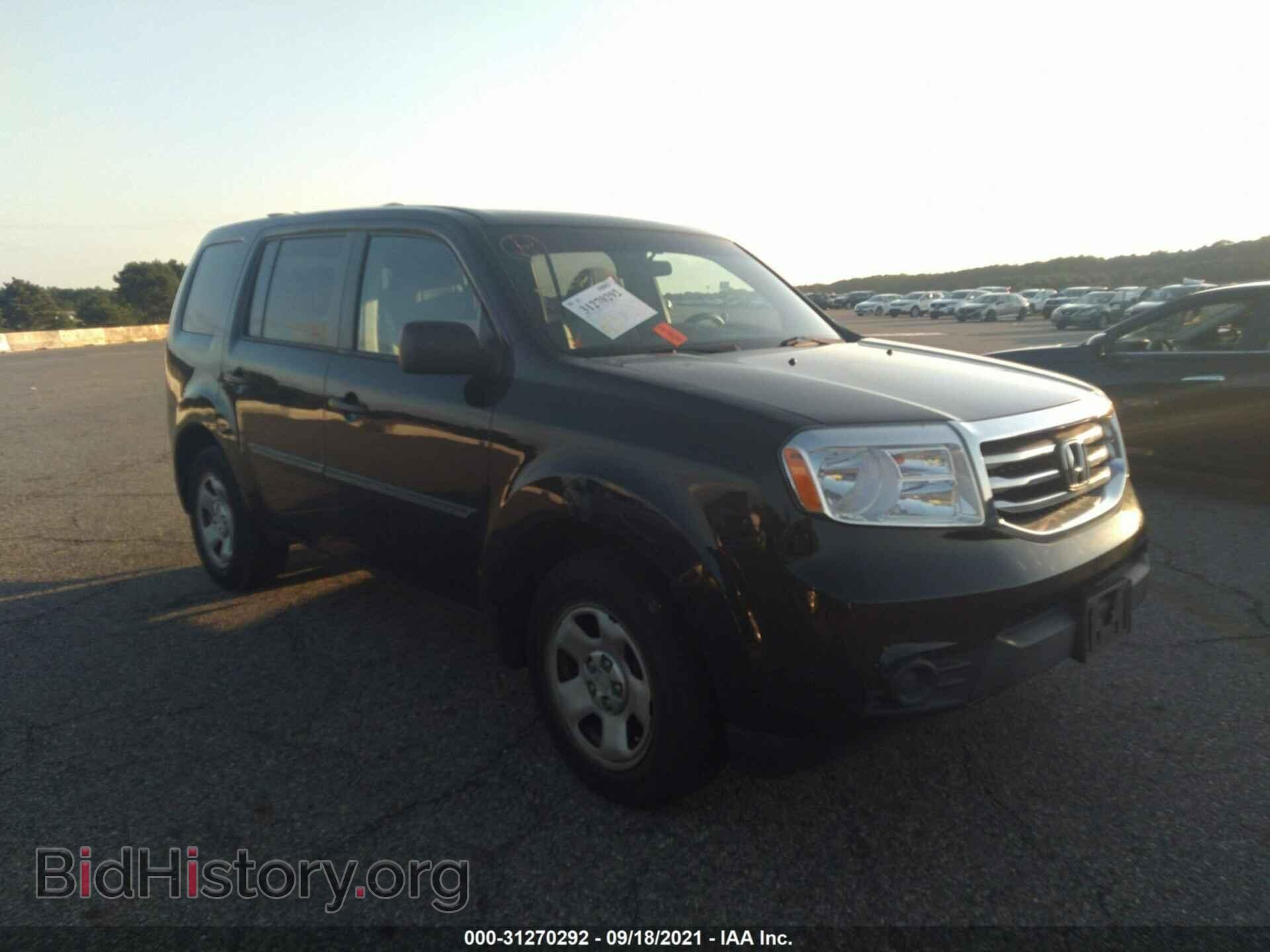 Фотография 5FNYF4H22EB034741 - HONDA PILOT 2014
