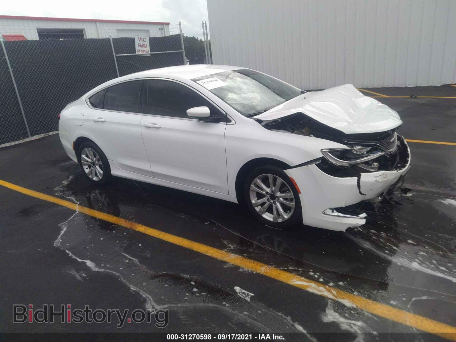 Фотография 1C3CCCAB0FN757891 - CHRYSLER 200 2015