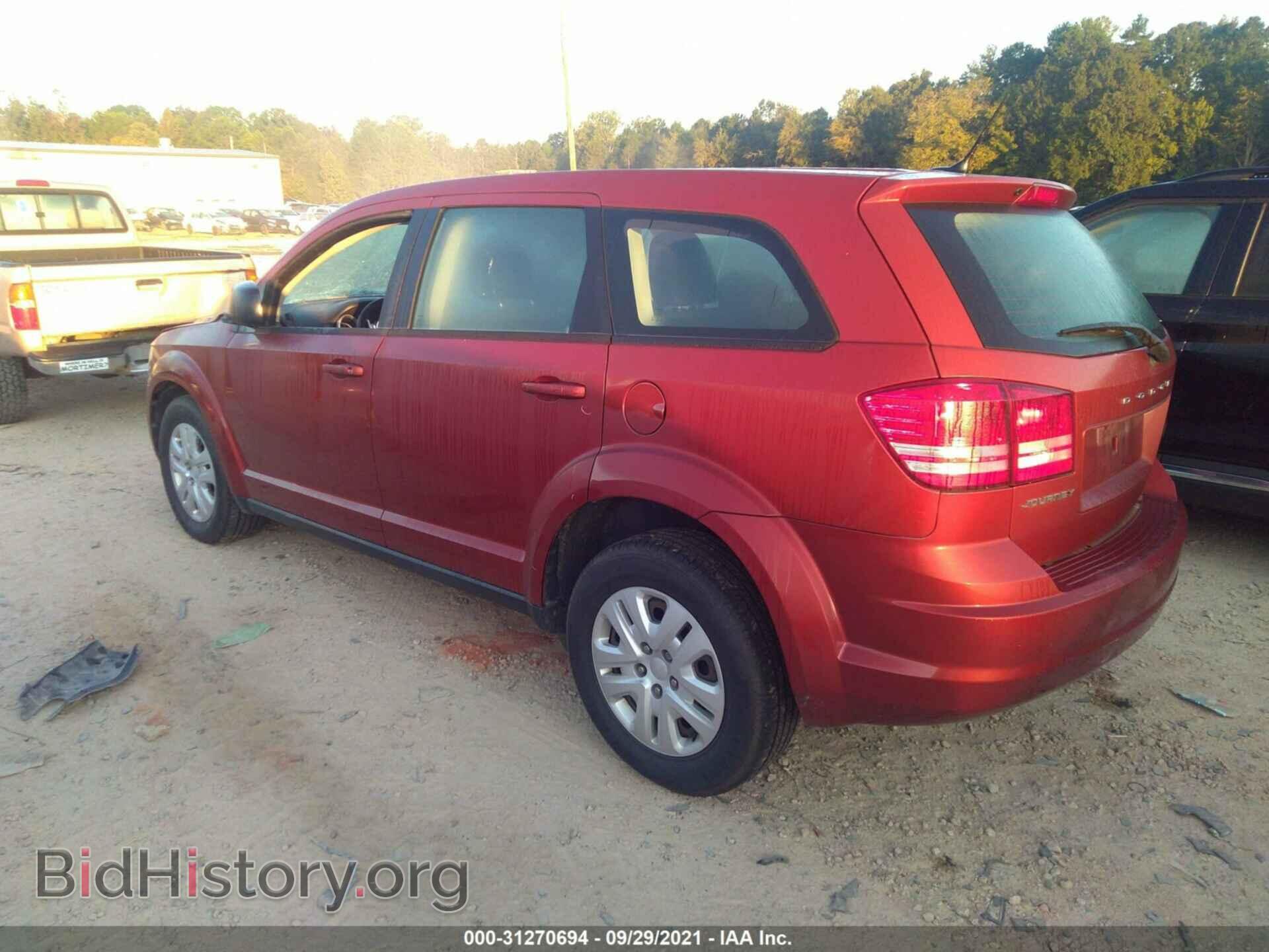 2013 DODGE JOURNEY - VIN: 3C4PDCAB5DT734209 - Фото 3