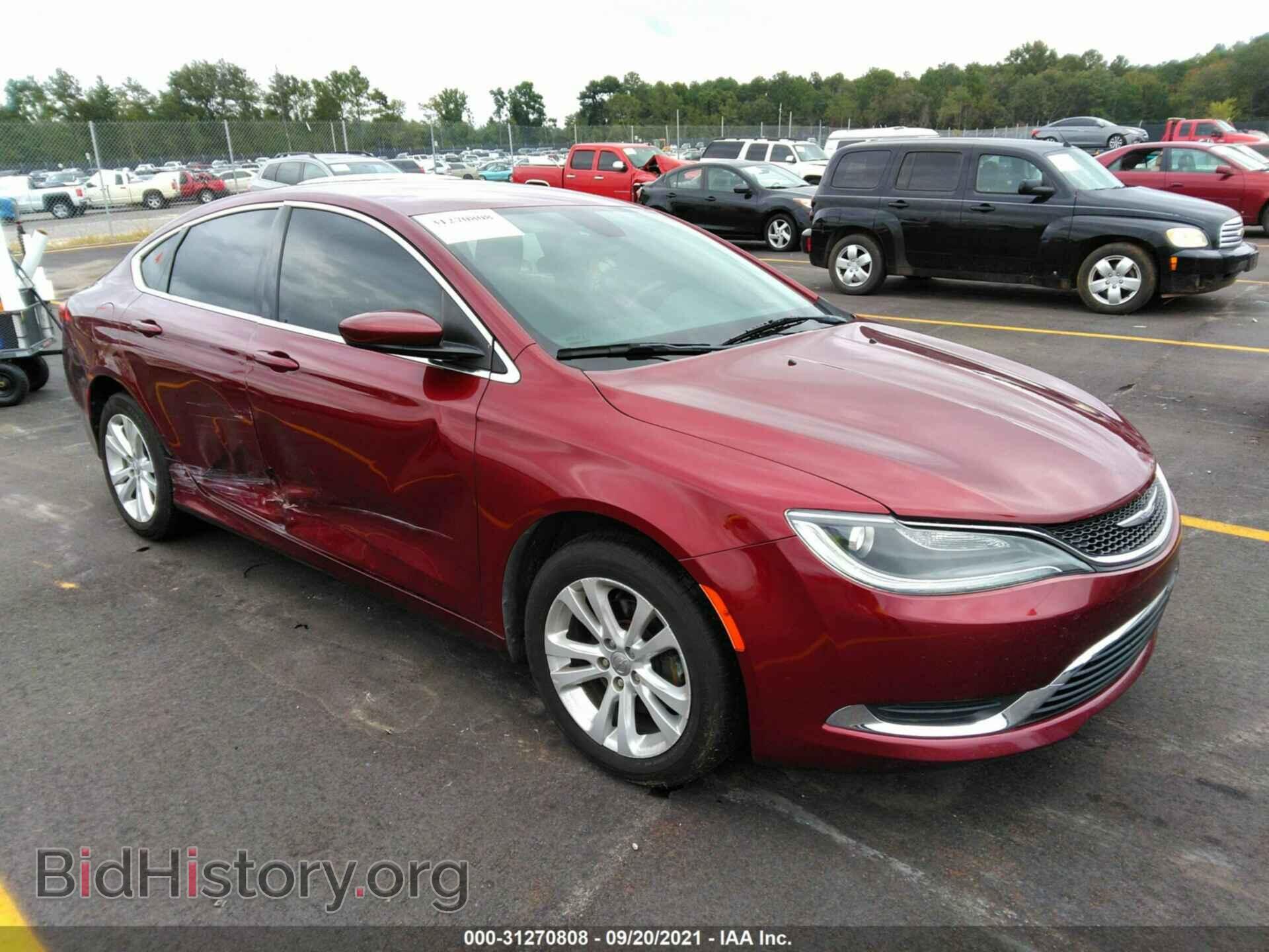 Фотография 1C3CCCABXFN719231 - CHRYSLER 200 2015