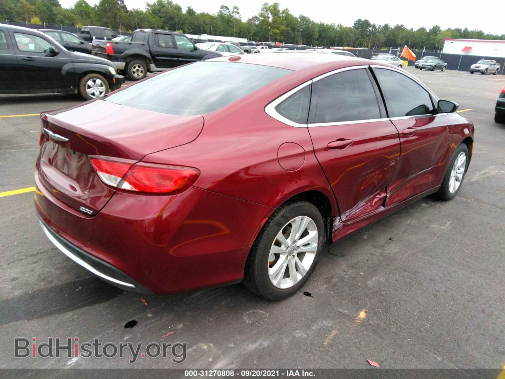 2015 CHRYSLER 200 - VIN: 1C3CCCABXFN719231 - Фото 4
