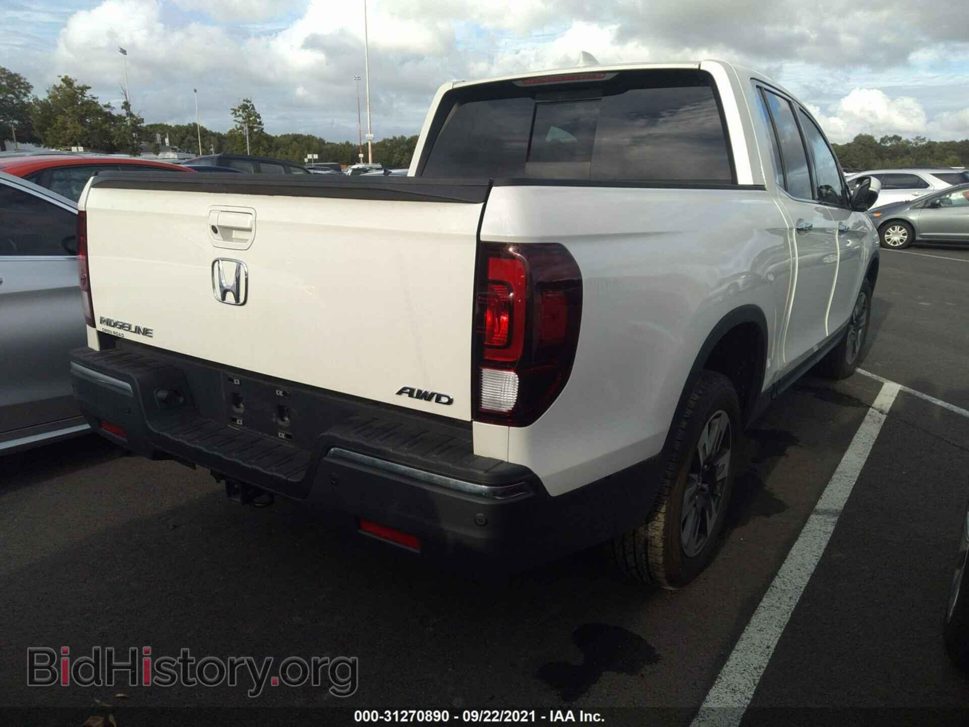 2019 HONDA RIDGELINE - VIN: 5FPYK3F74KB033789 - Фото 4