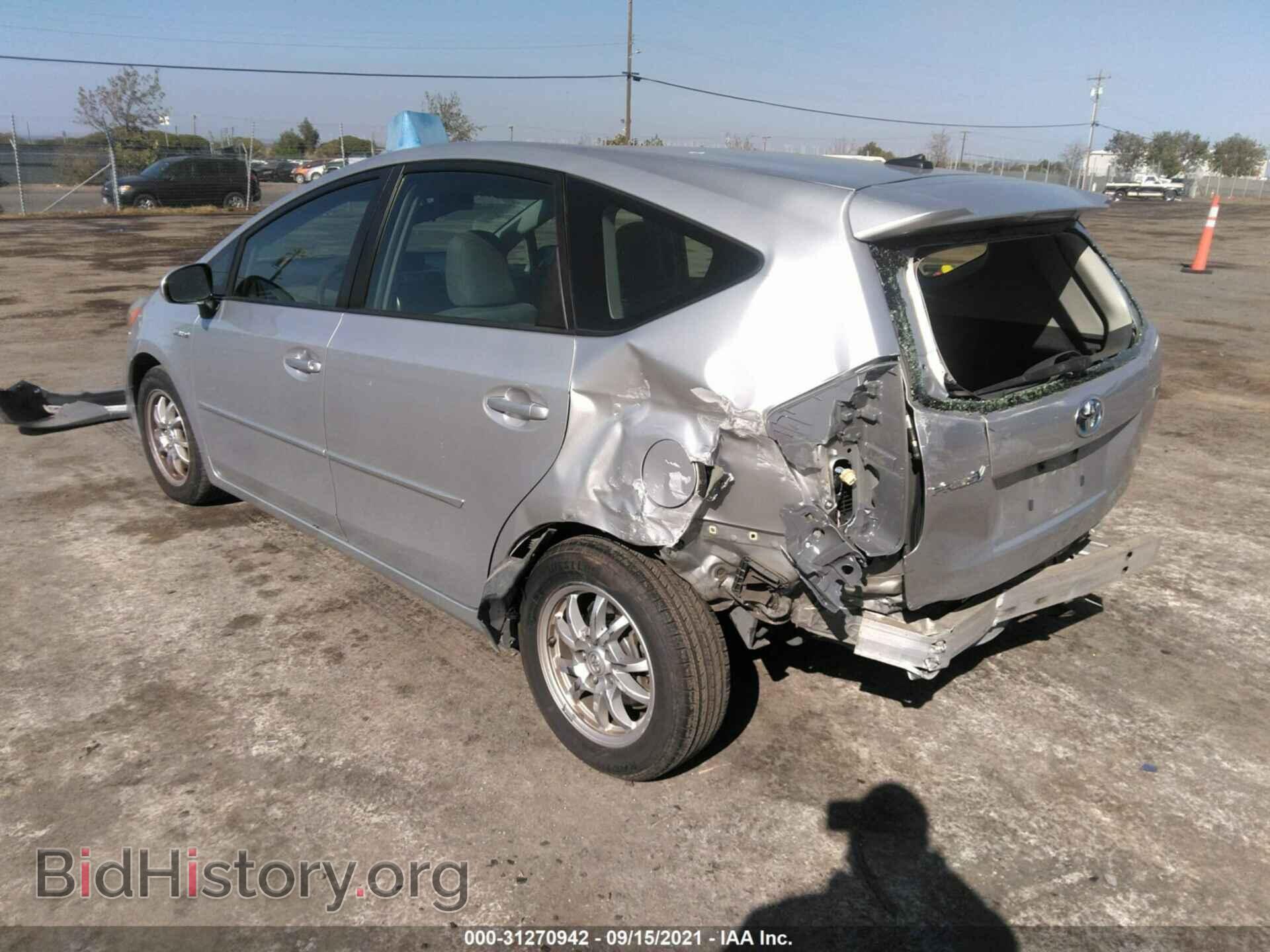 2012 TOYOTA PRIUS V - VIN: JTDZN3EU6C3170212 - Фото 3