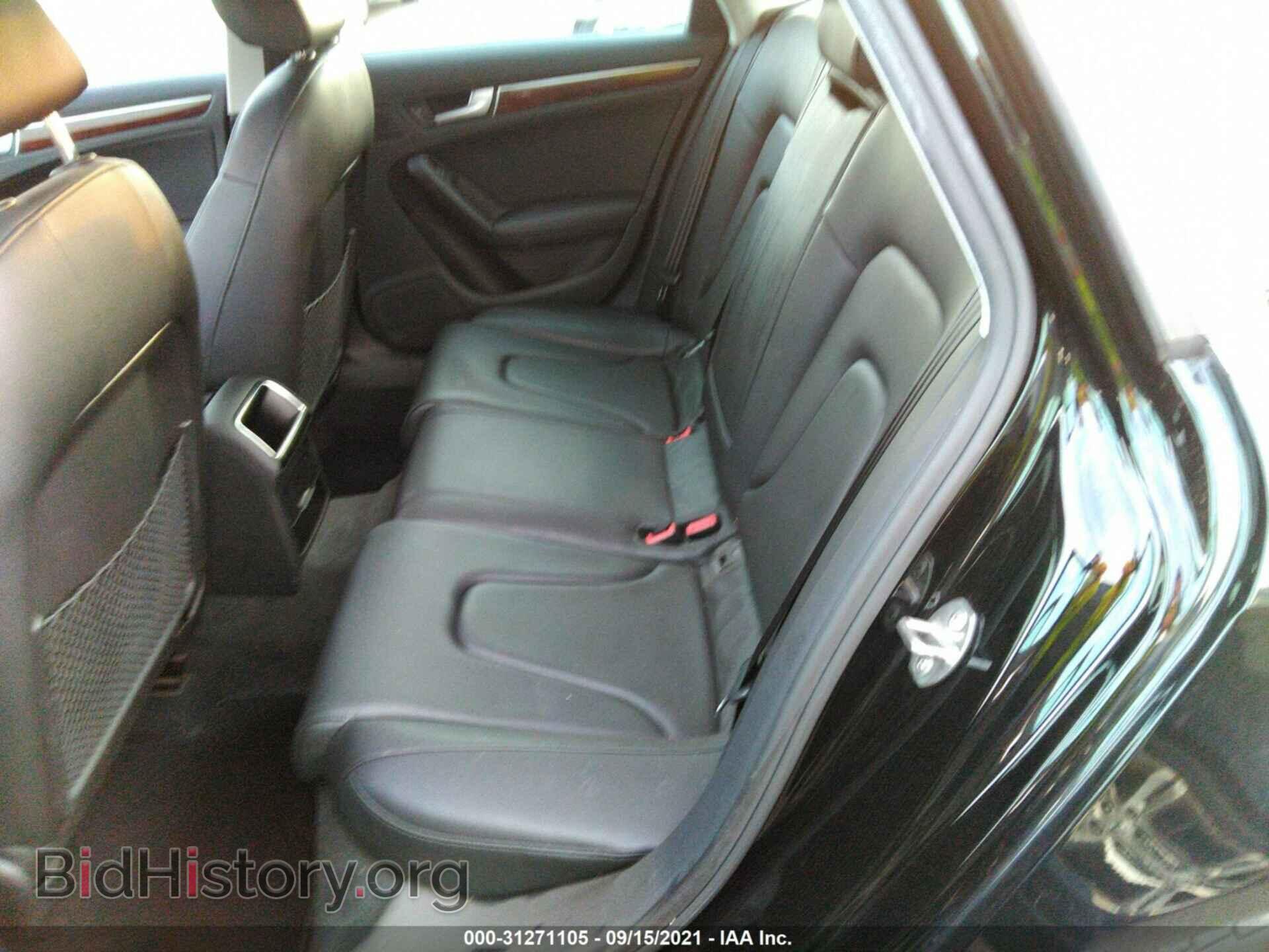 2012 AUDI A4 - VIN: WAUBFAFL7CN015811 - Фото 8